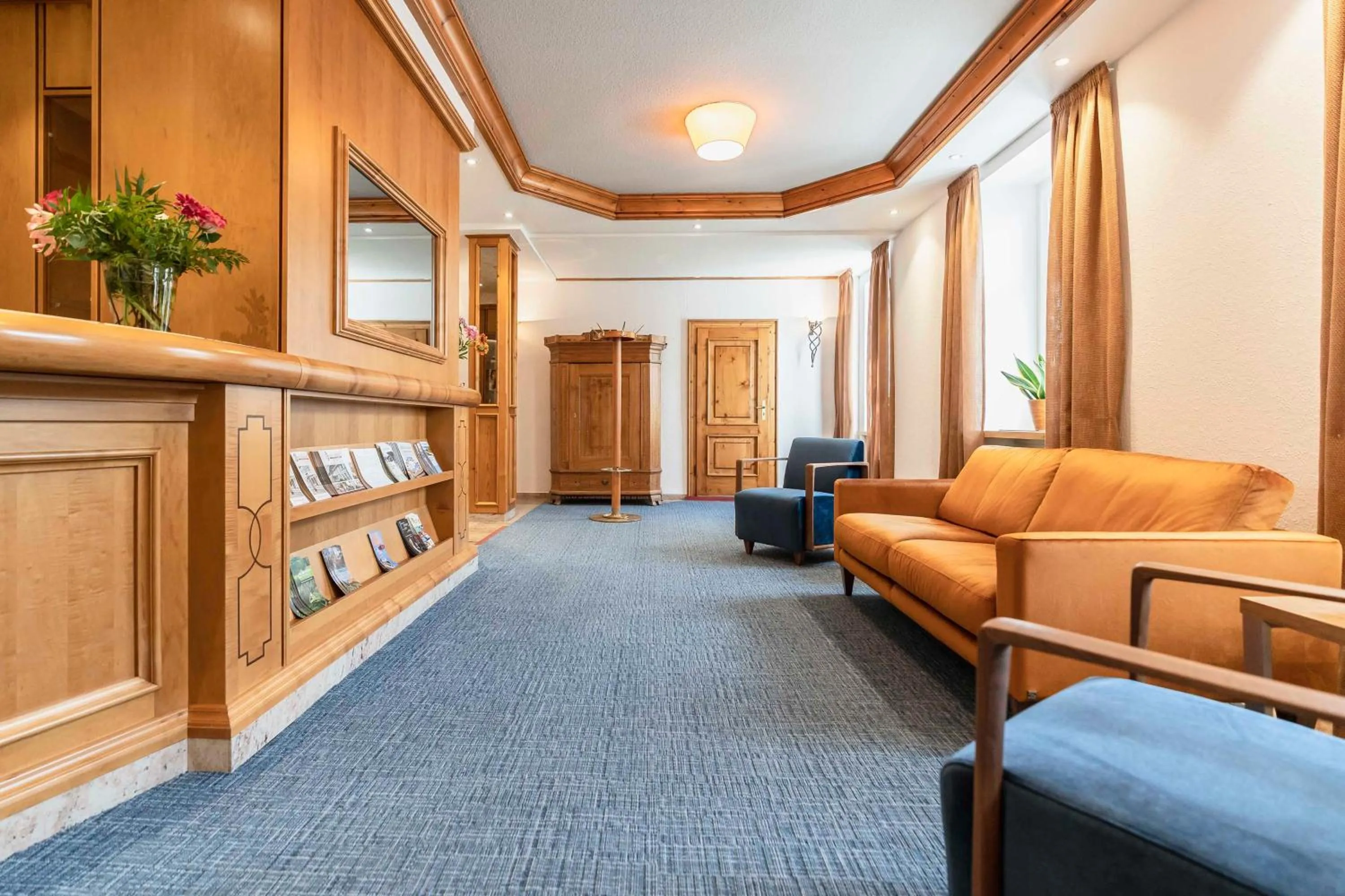 Lobby or reception in Hotel Markgraf