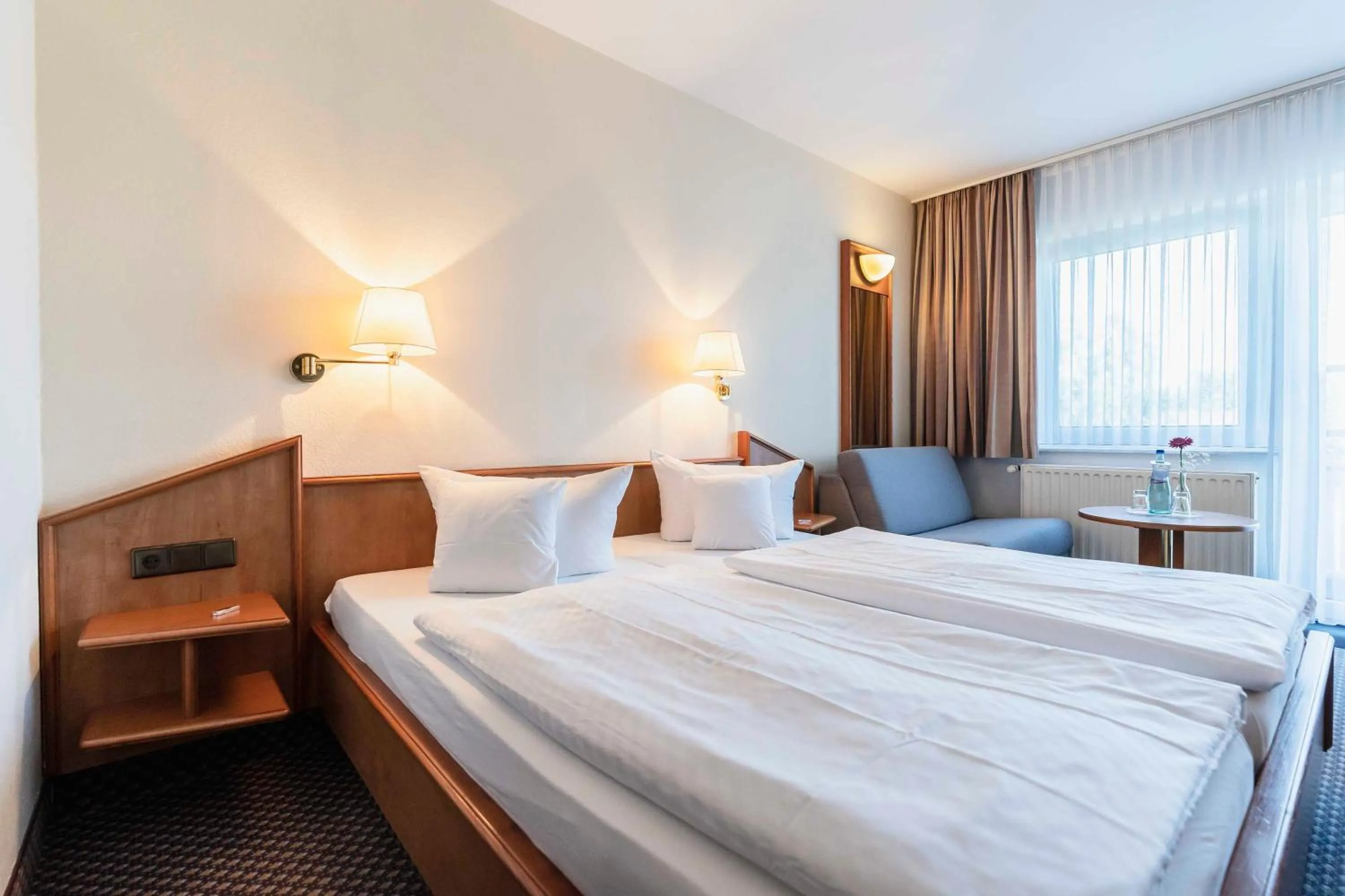 Photo of the whole room, Bed in Hotel Markgraf