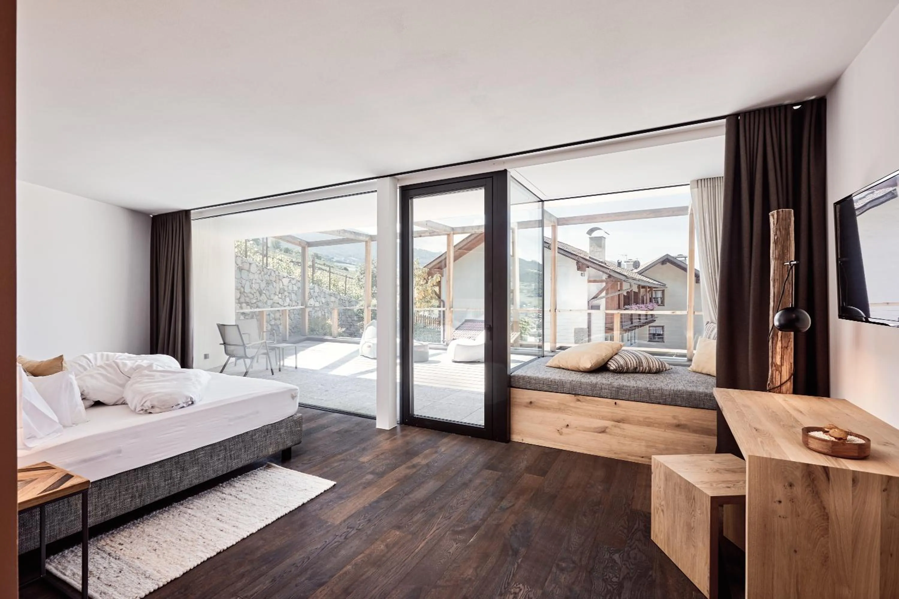 Photo of the whole room, Bed in Haller Suites & Restaurant