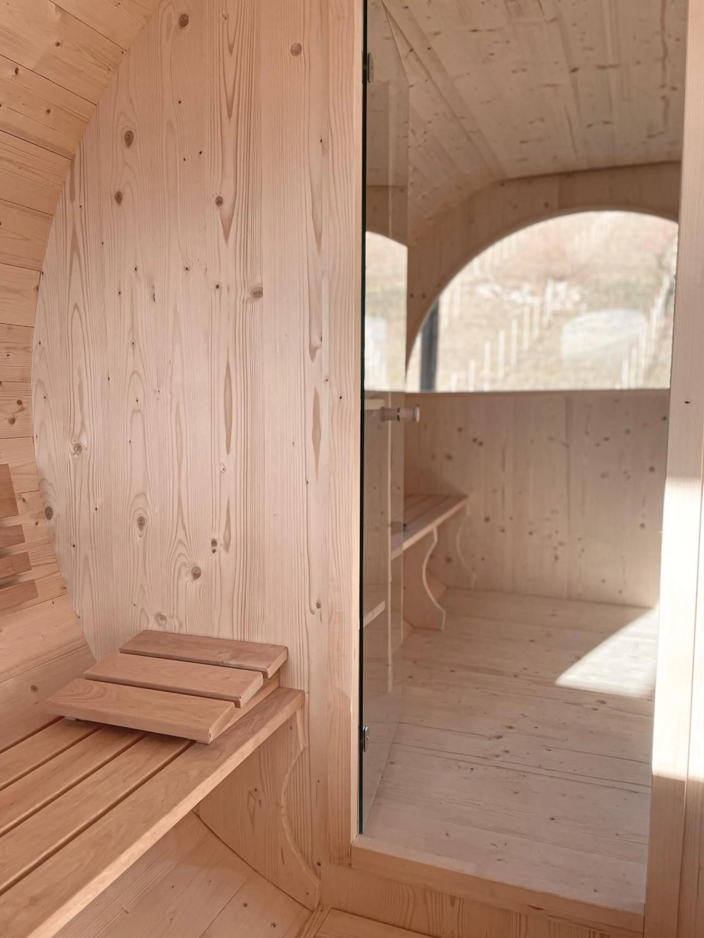 Sauna in Haller Suites & Restaurant