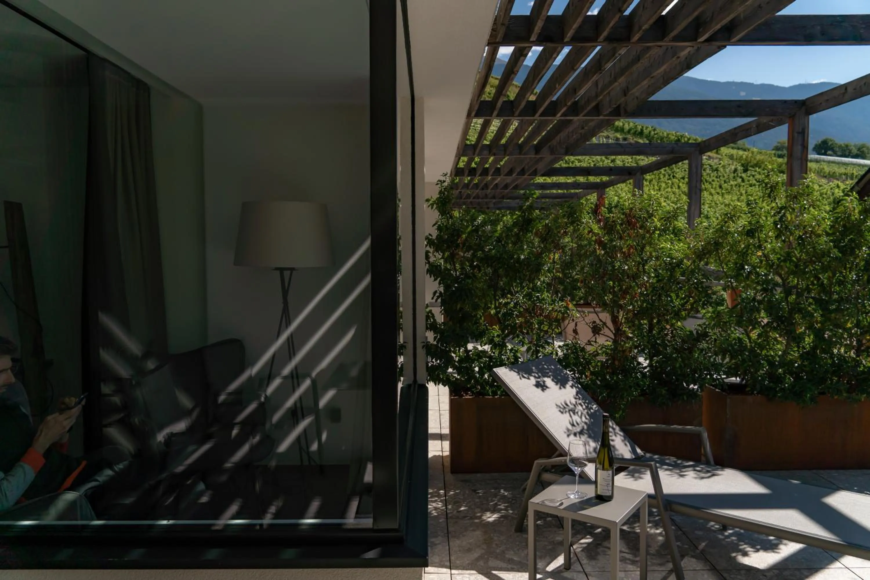 Balcony/Terrace in Haller Suites & Restaurant