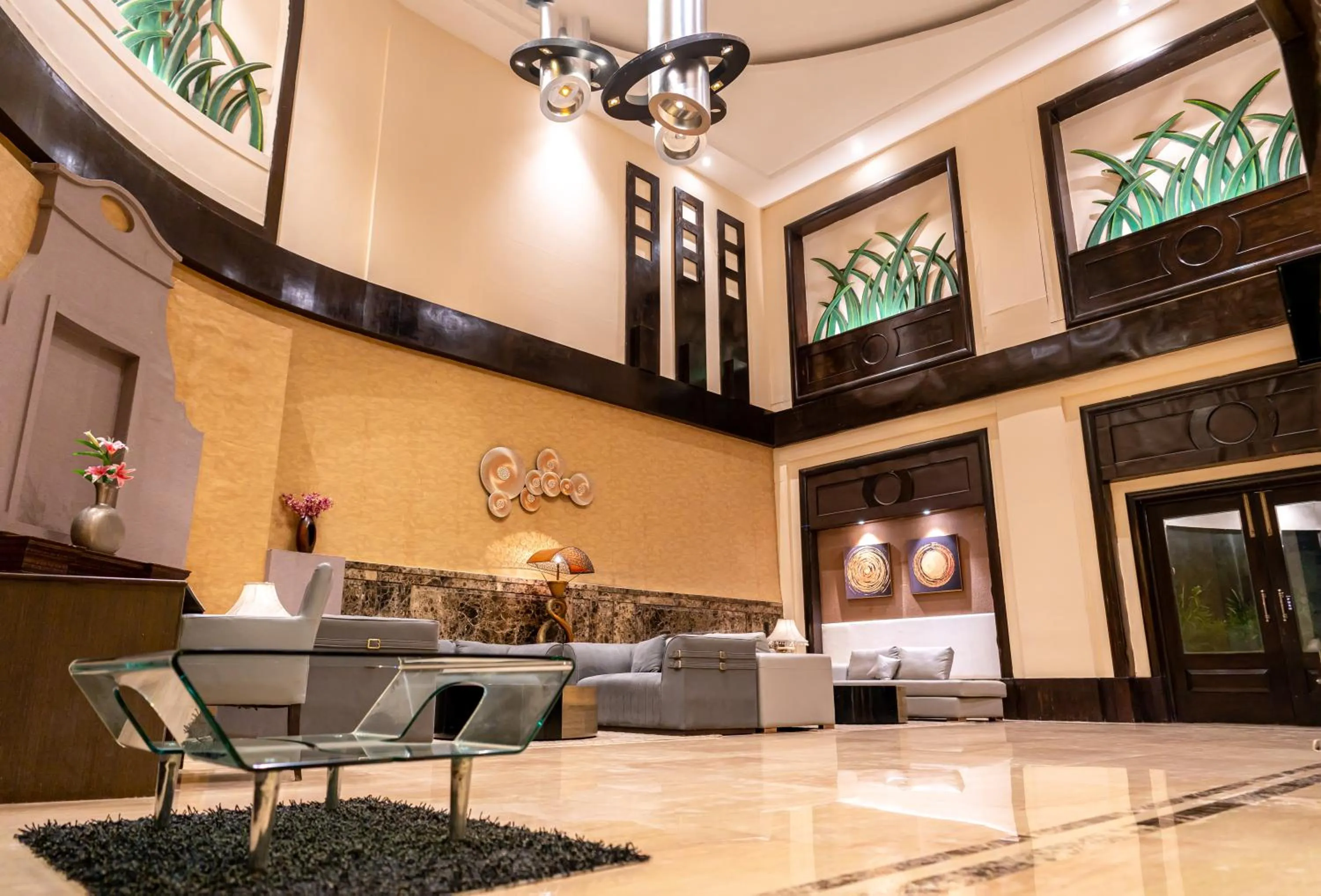 Lobby or reception in Hotel Pal Heights