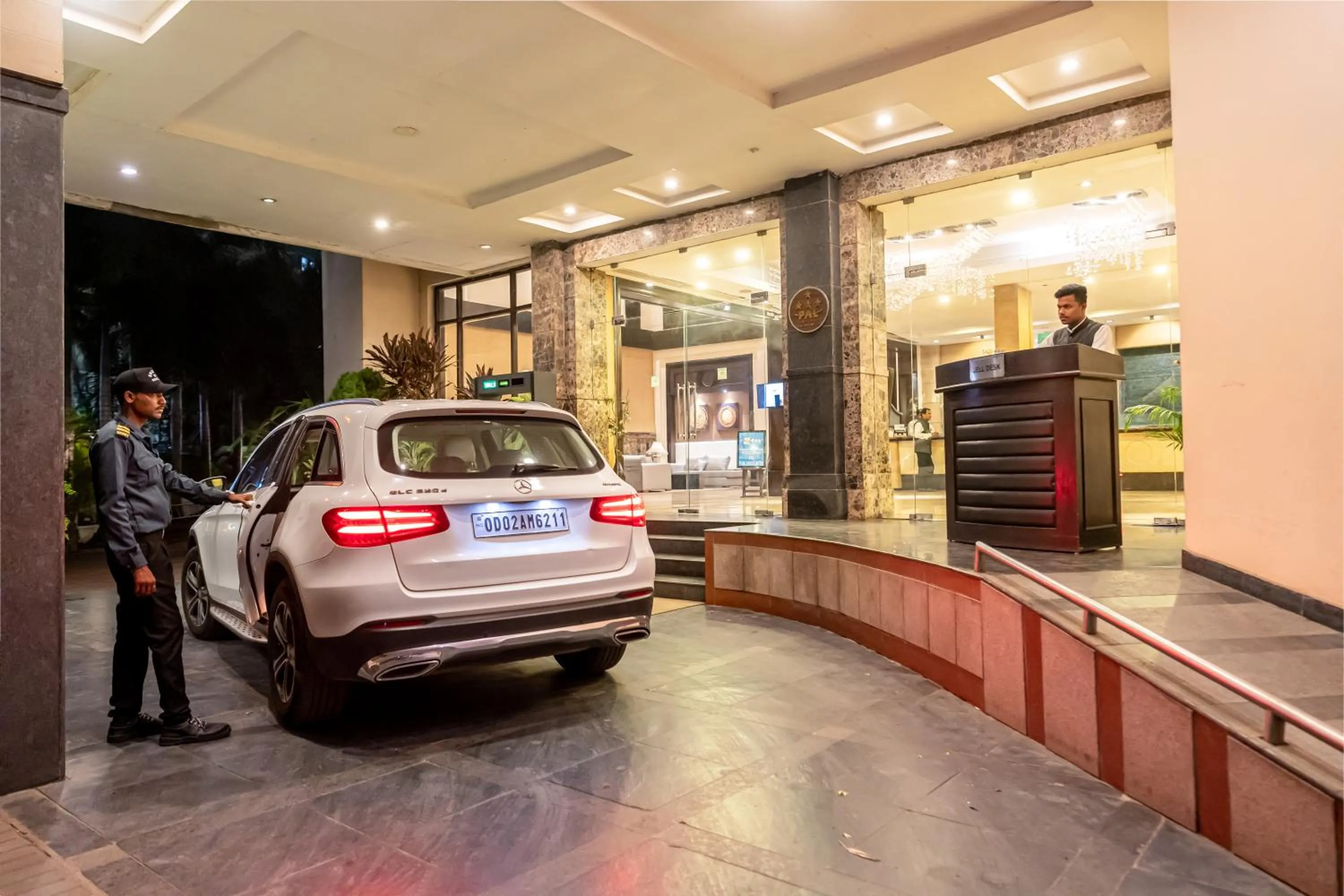 Property building in Hotel Pal Heights