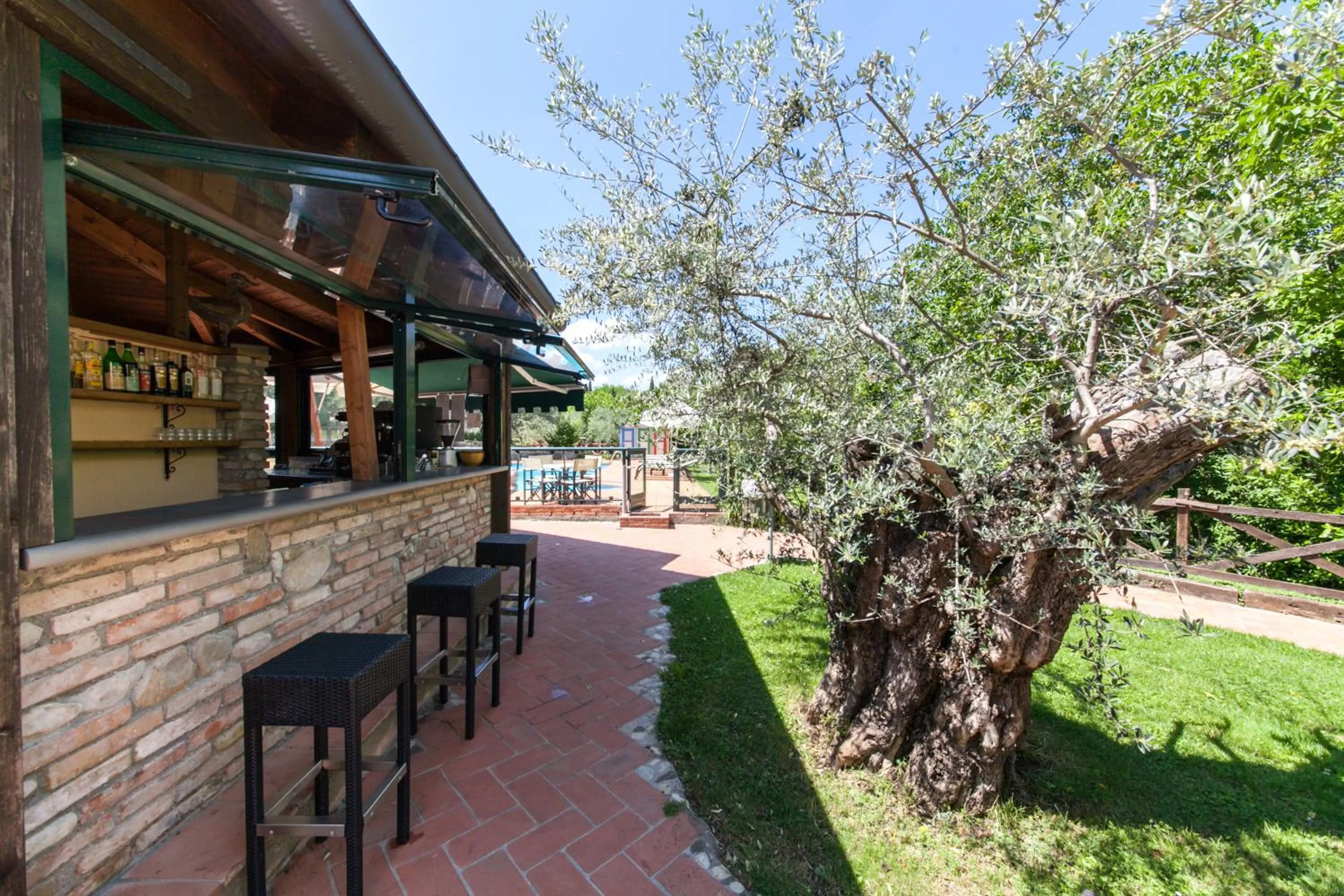Swimming pool in Locanda Antiche Macine