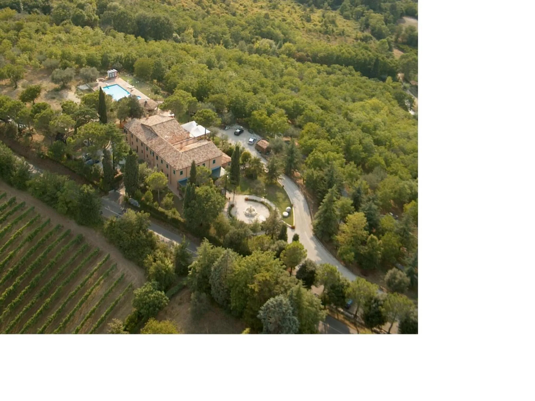 Bird's eye view in Locanda Antiche Macine
