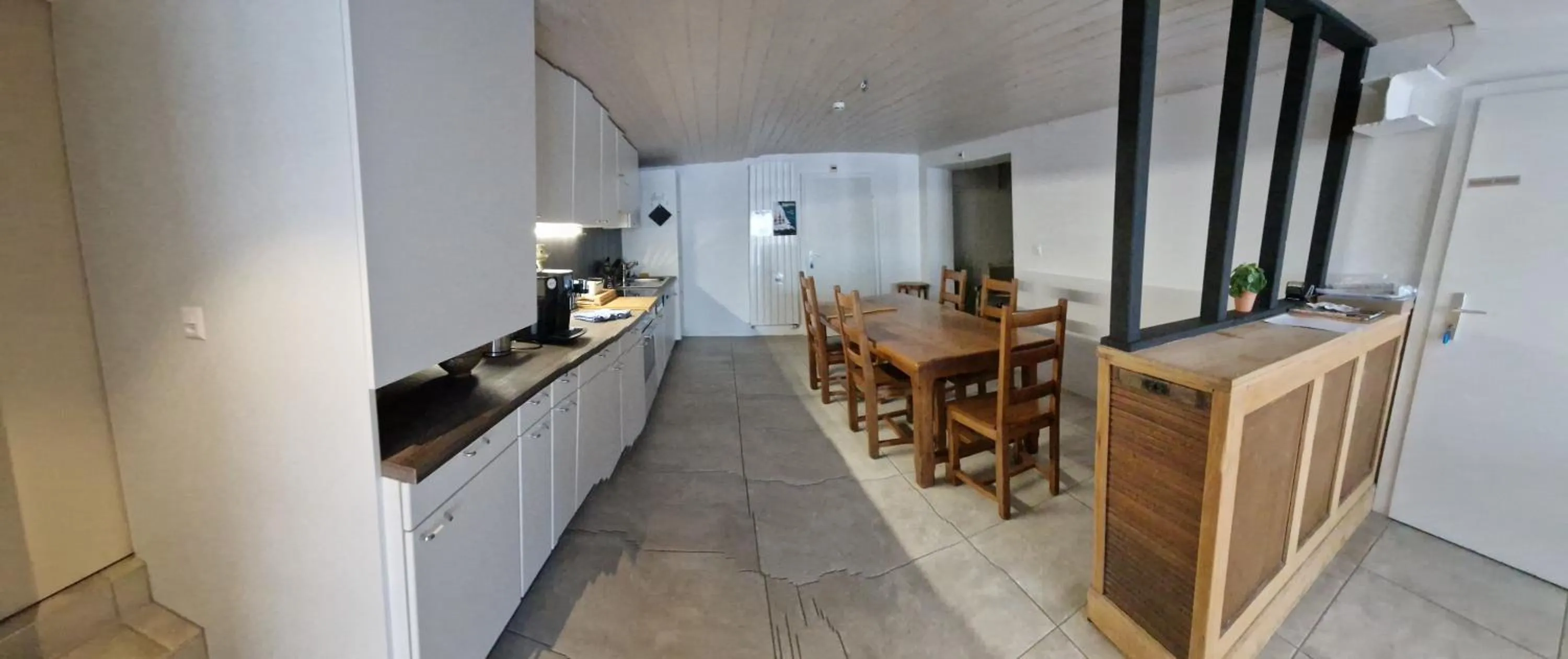Dining area in La Ferme des Arêtes