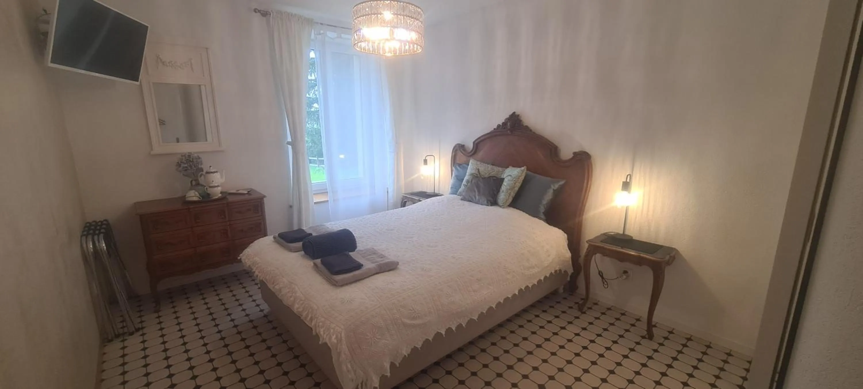 Bed in La Ferme des Arêtes