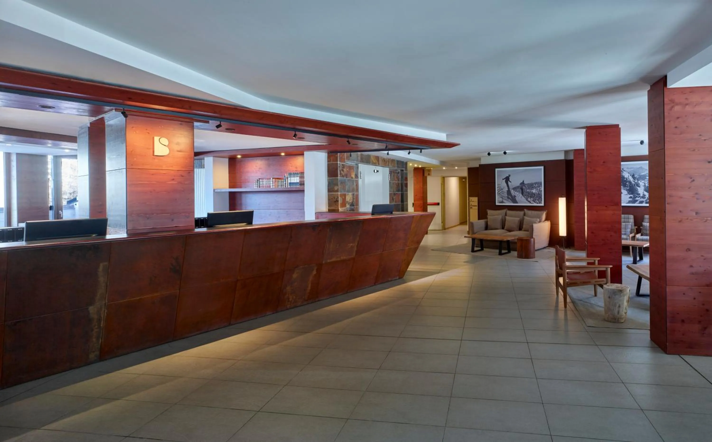 Lobby or reception in Hotel Sansicario Majestic