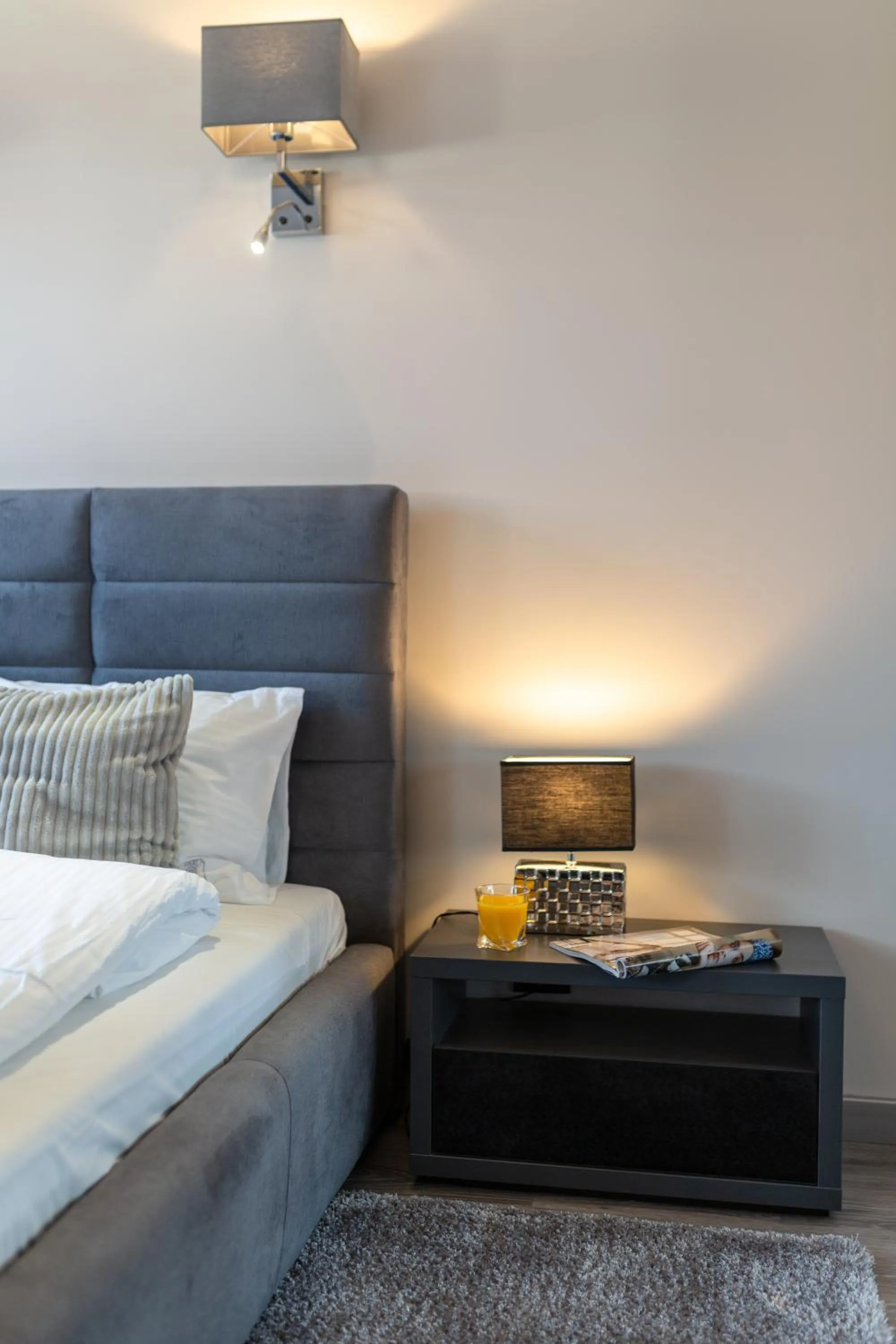 Bed in Aparthotel New Lux