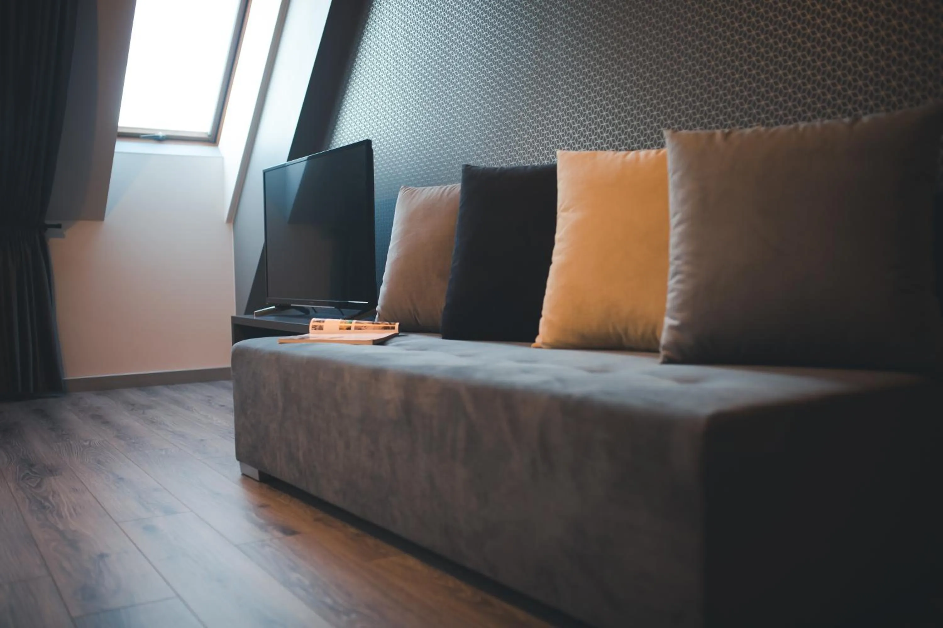 Living room, Bed in Aparthotel New Lux