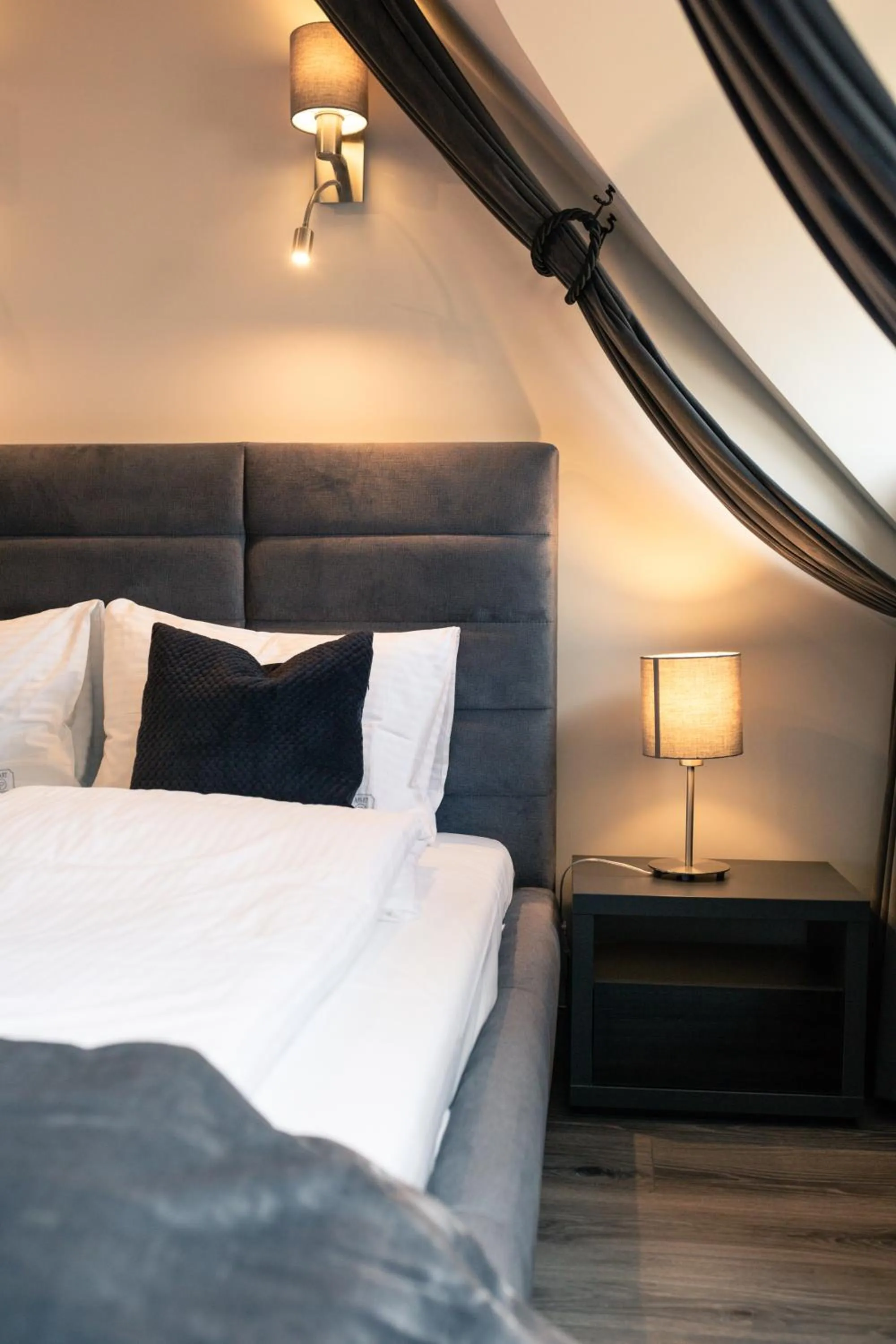 Bed in Aparthotel New Lux