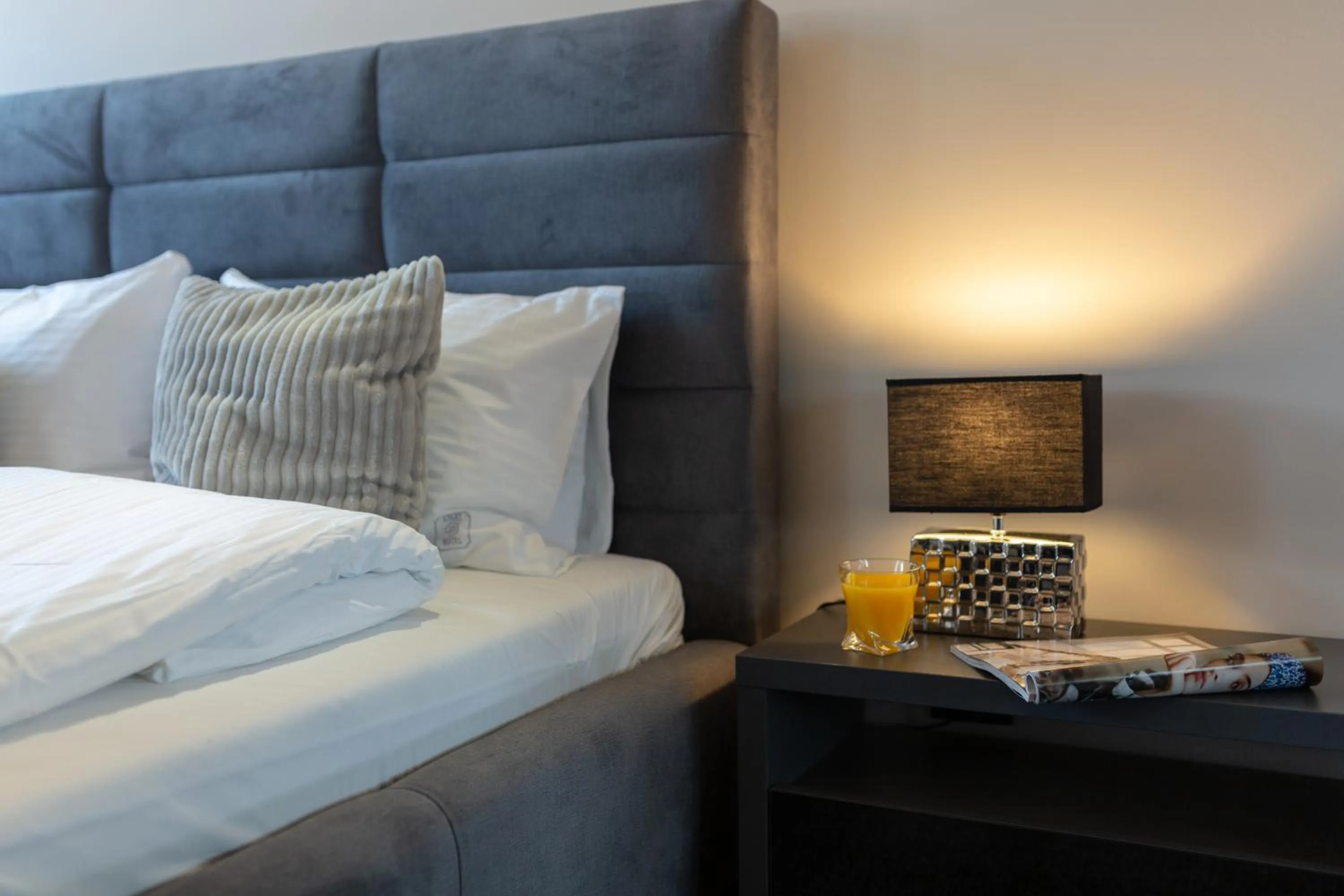 Bed in Aparthotel New Lux