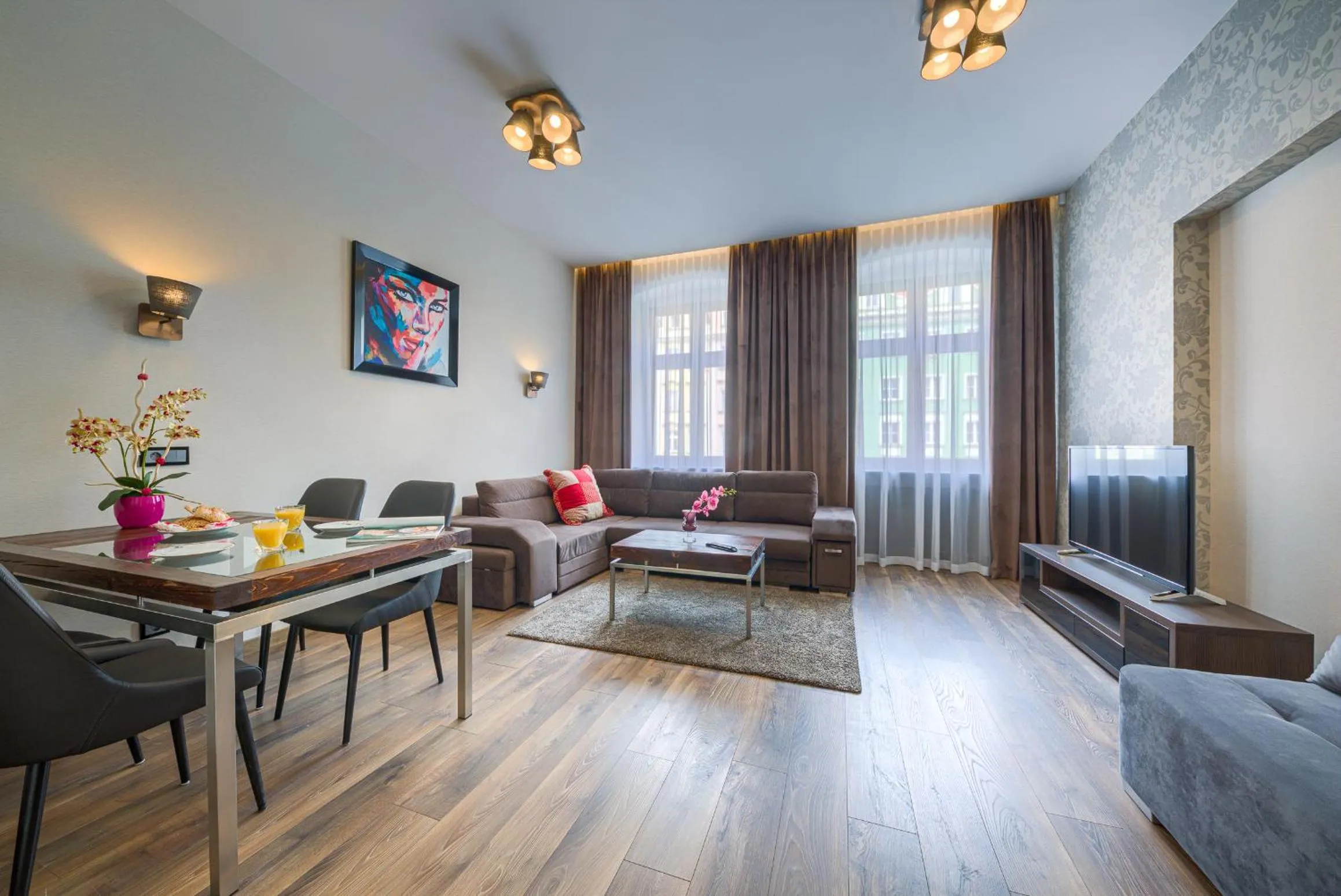 Living room in Aparthotel New Lux