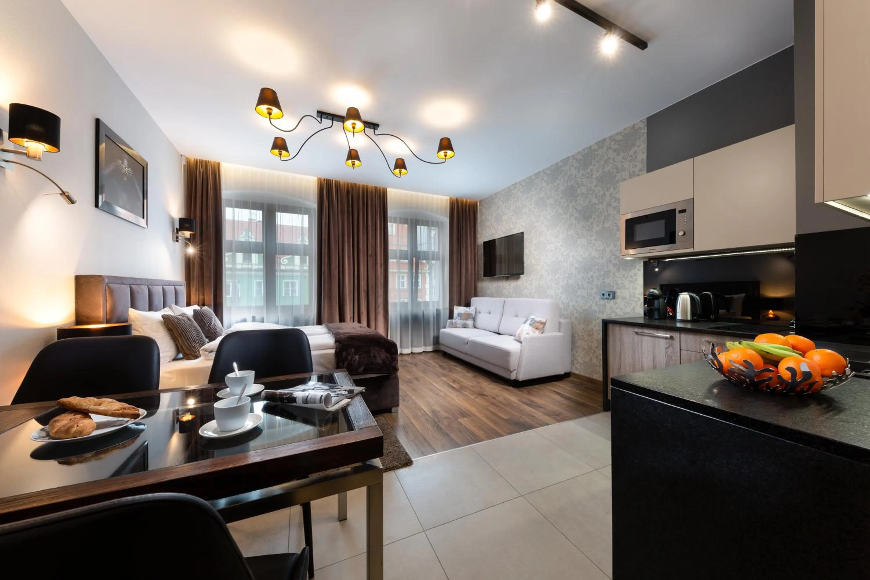 Living room in Aparthotel New Lux