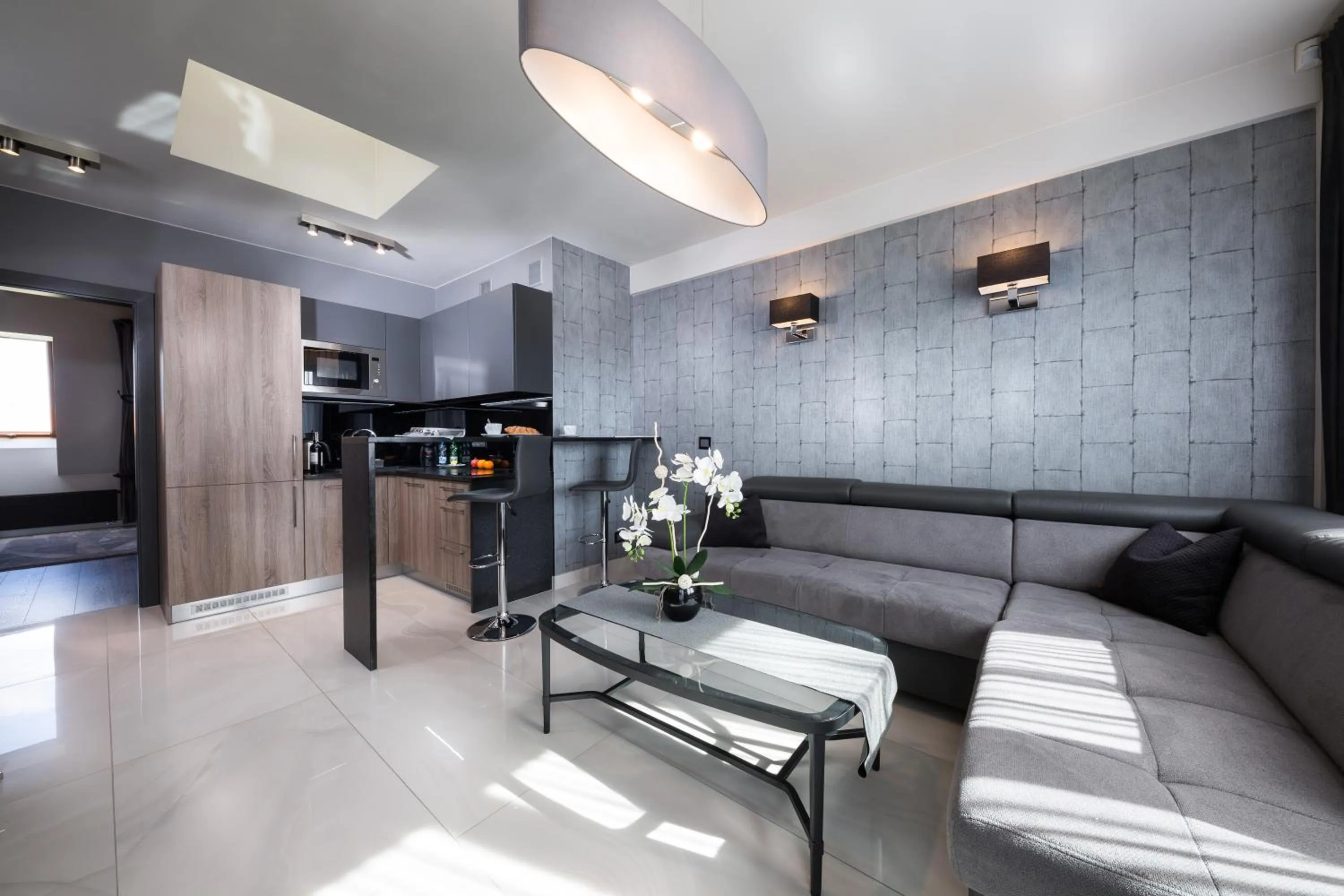 Living room in Aparthotel New Lux