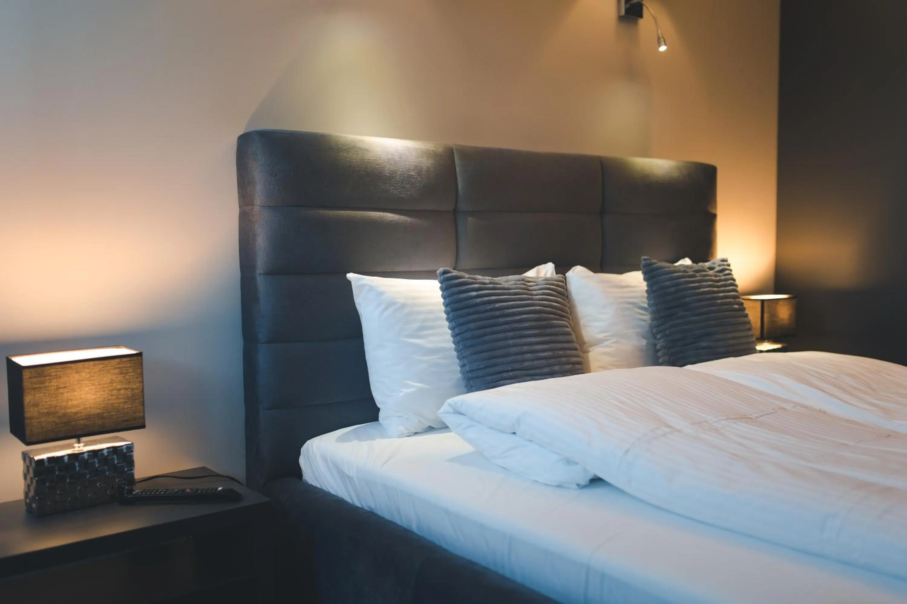 Bed in Aparthotel New Lux