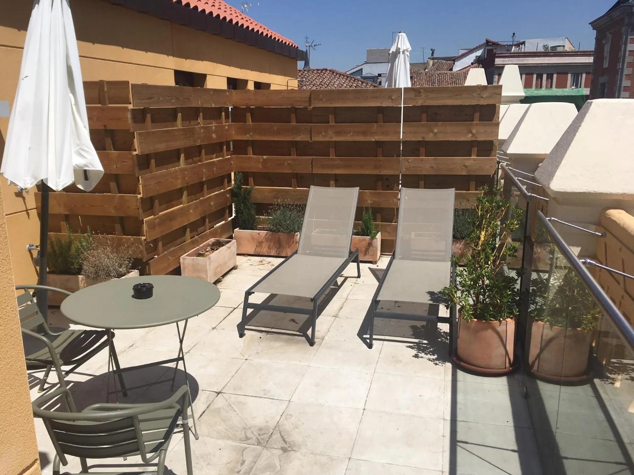 Balcony/Terrace in Plaza Mayor Suites & Apartments