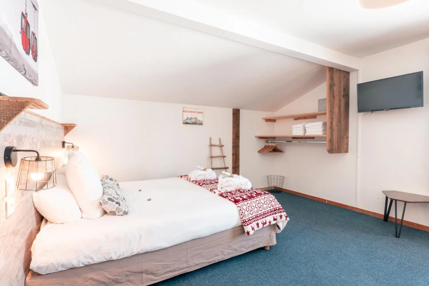 Bed in L'Escale (accès en télécabine)