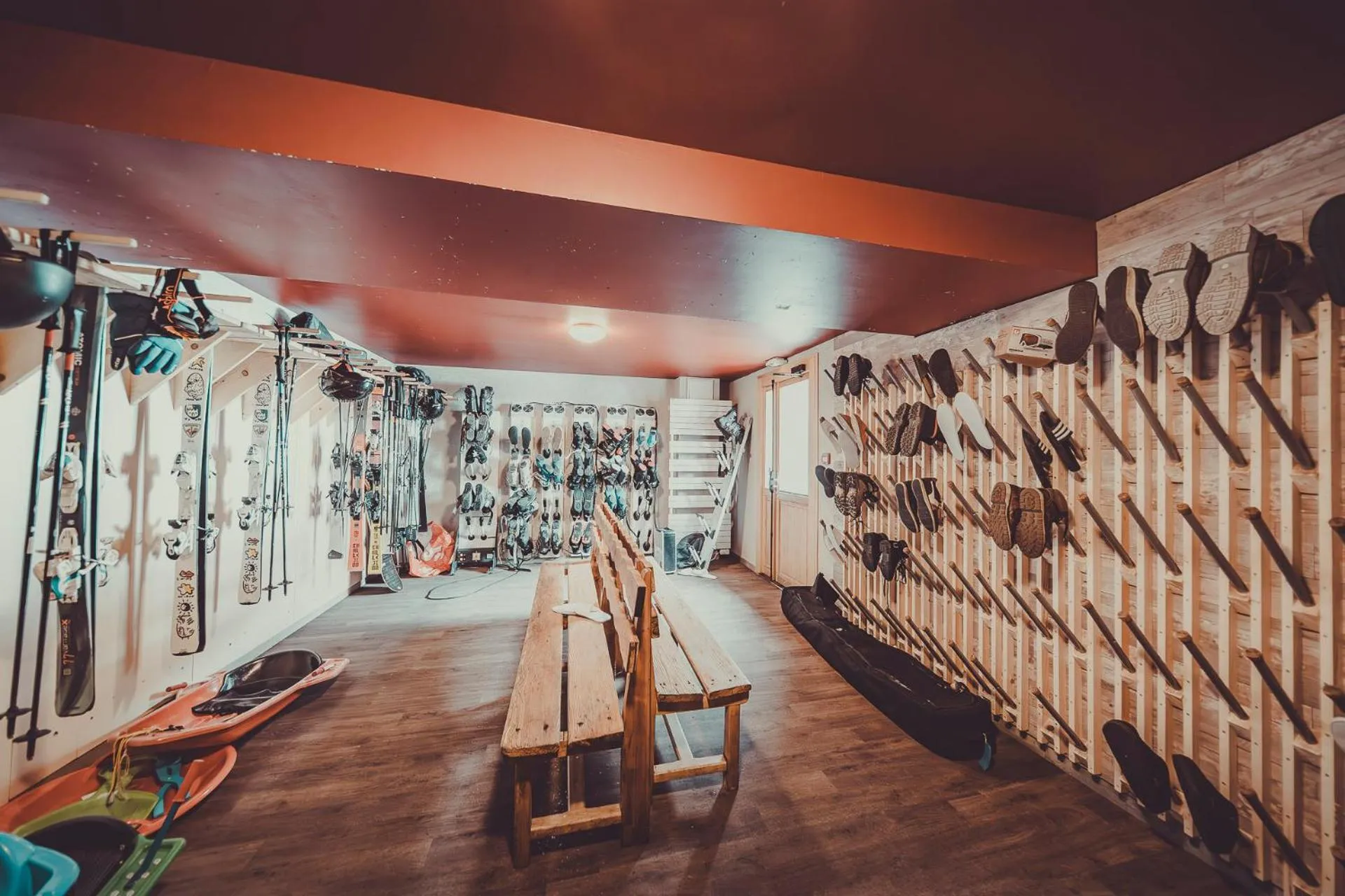 locker in L'Escale (accès en télécabine)