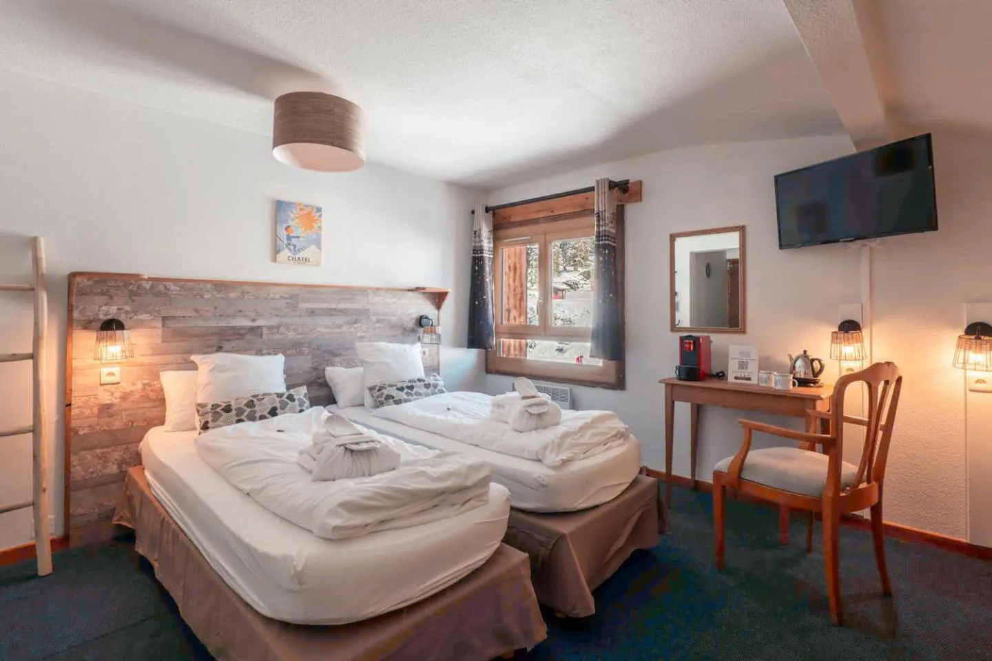 Bed in L'Escale (accès en télécabine)