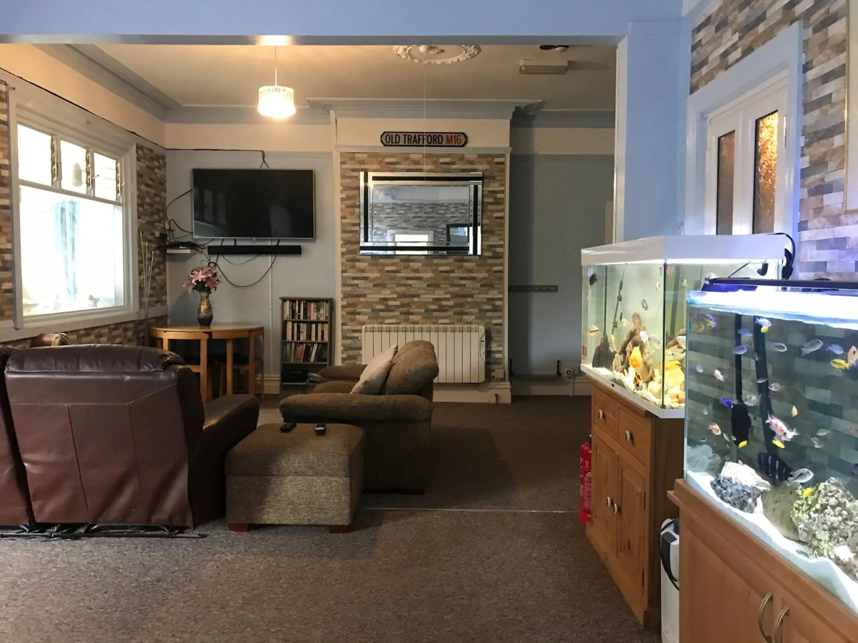 Communal lounge/ TV room in The Craigside