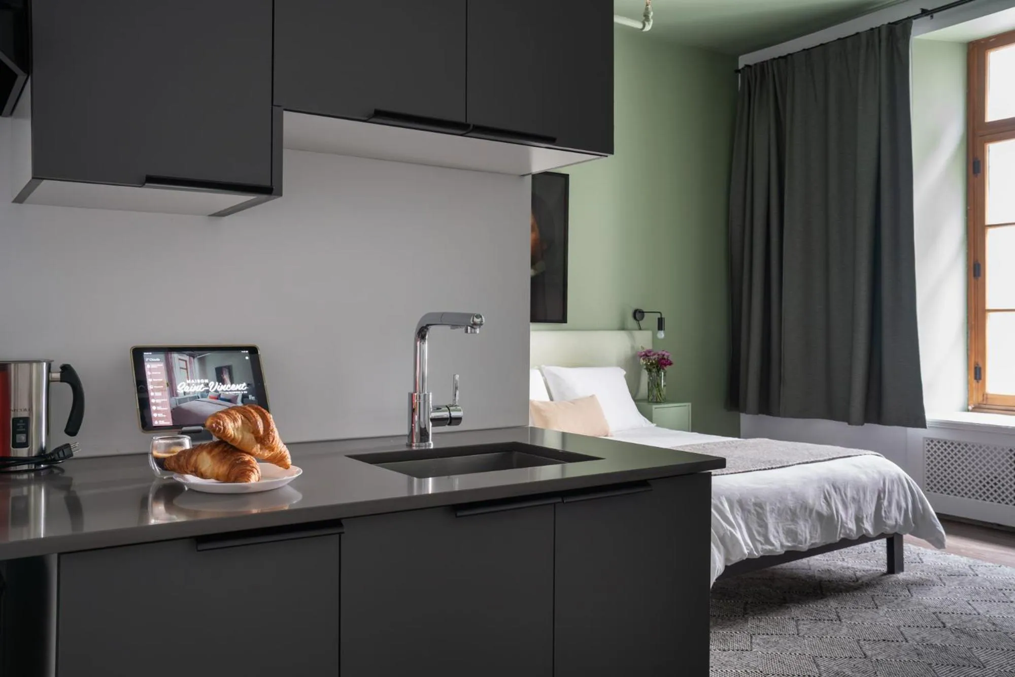 Bed in Maison Saint-Vincent By Maisons & co