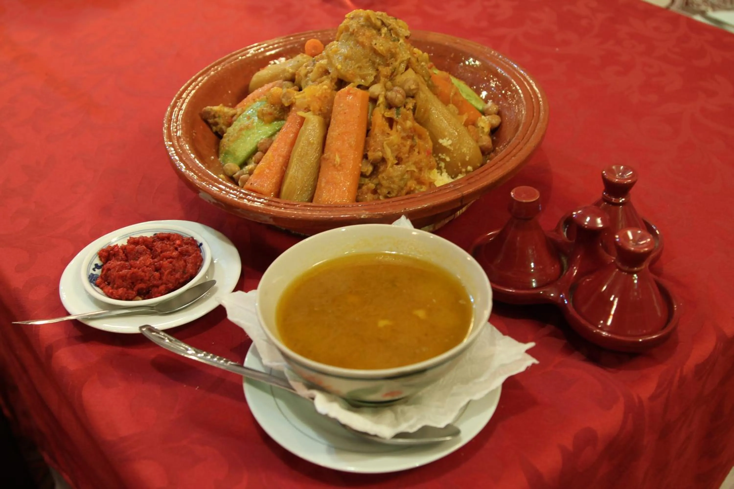 Food in Kasbah Valentine