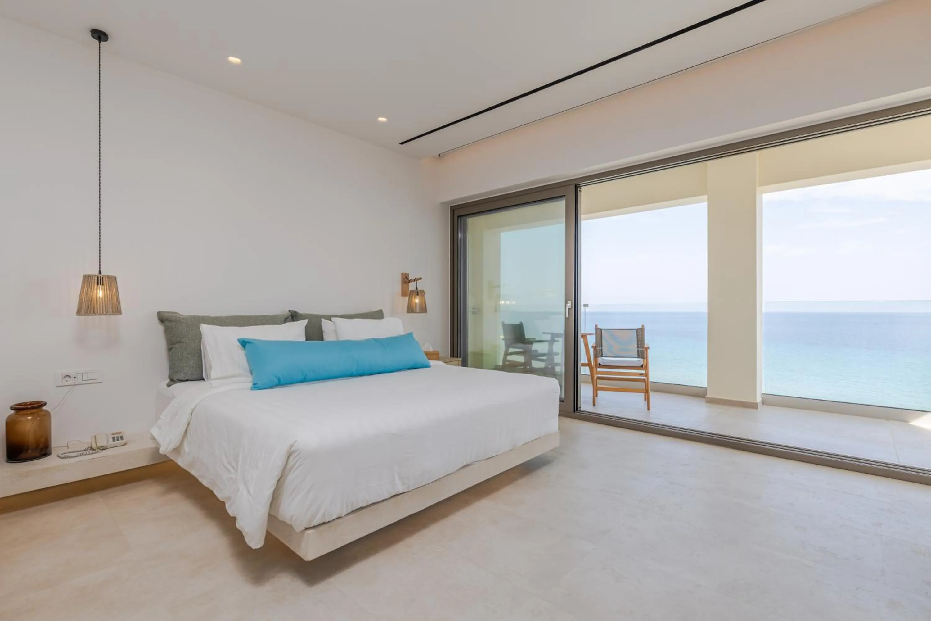 View (from property/room), Bed in Tsamis Zante Suites