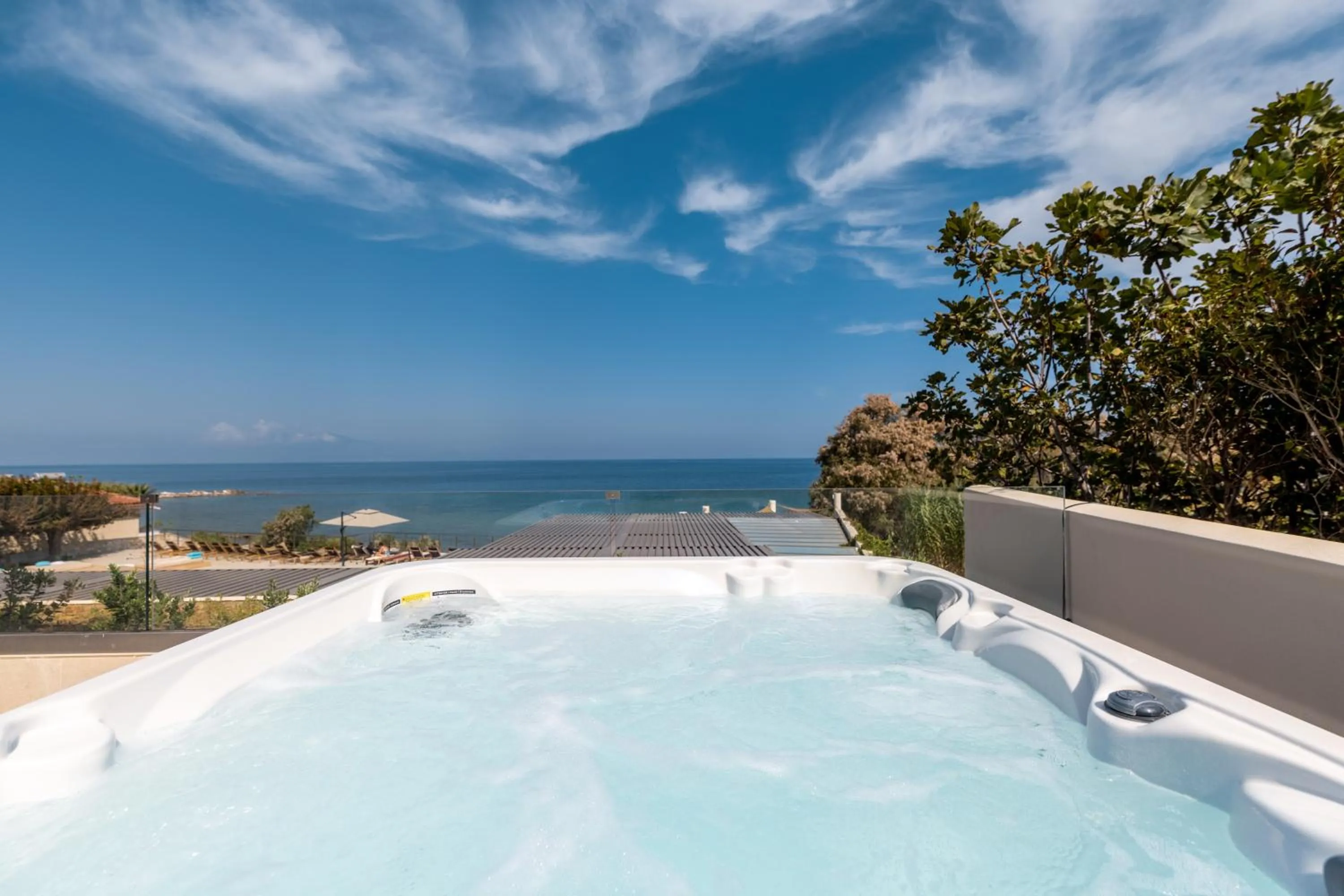 Hot Tub in Tsamis Zante Suites