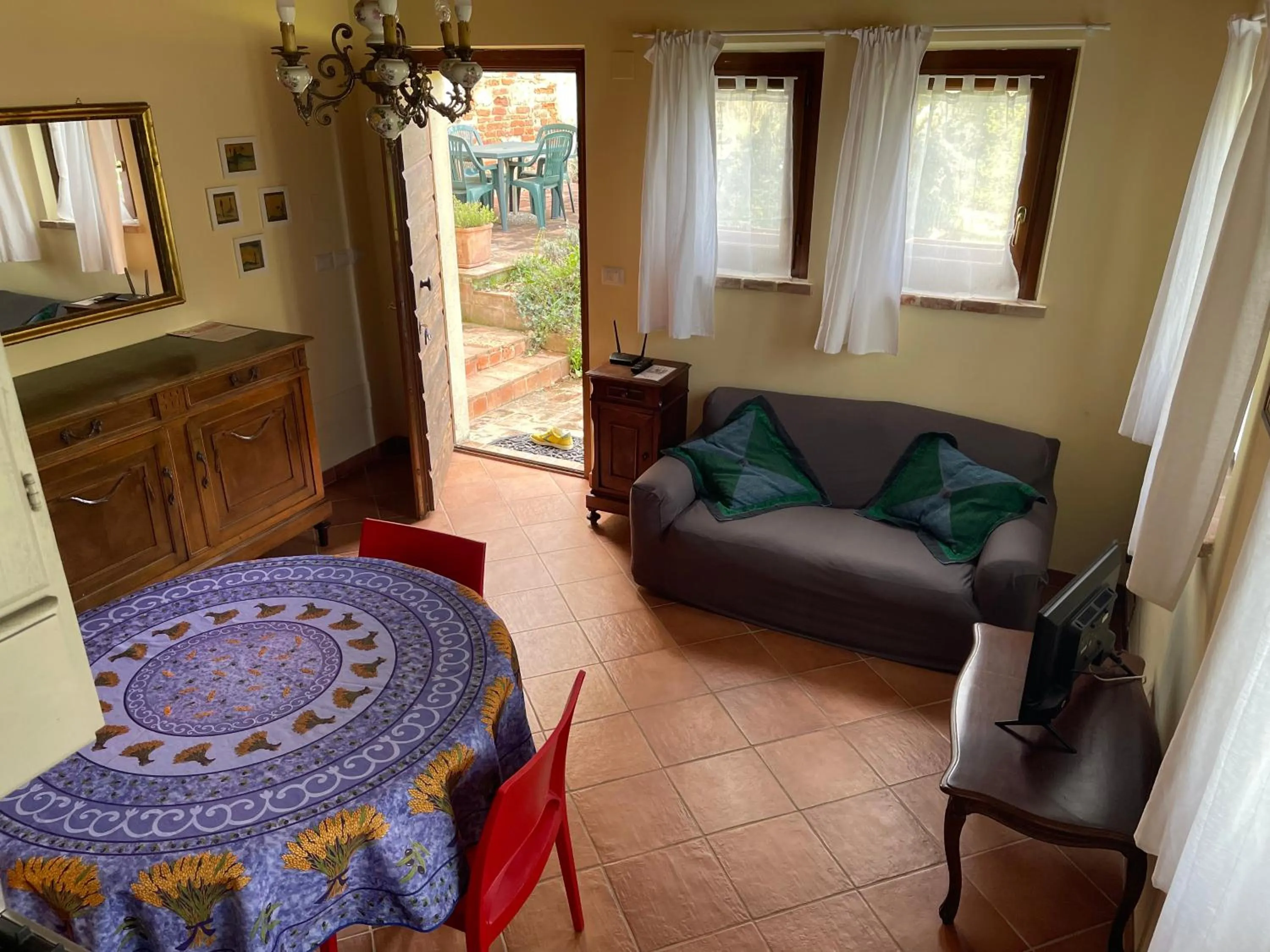 Living room in Al Giardino Degli Etruschi