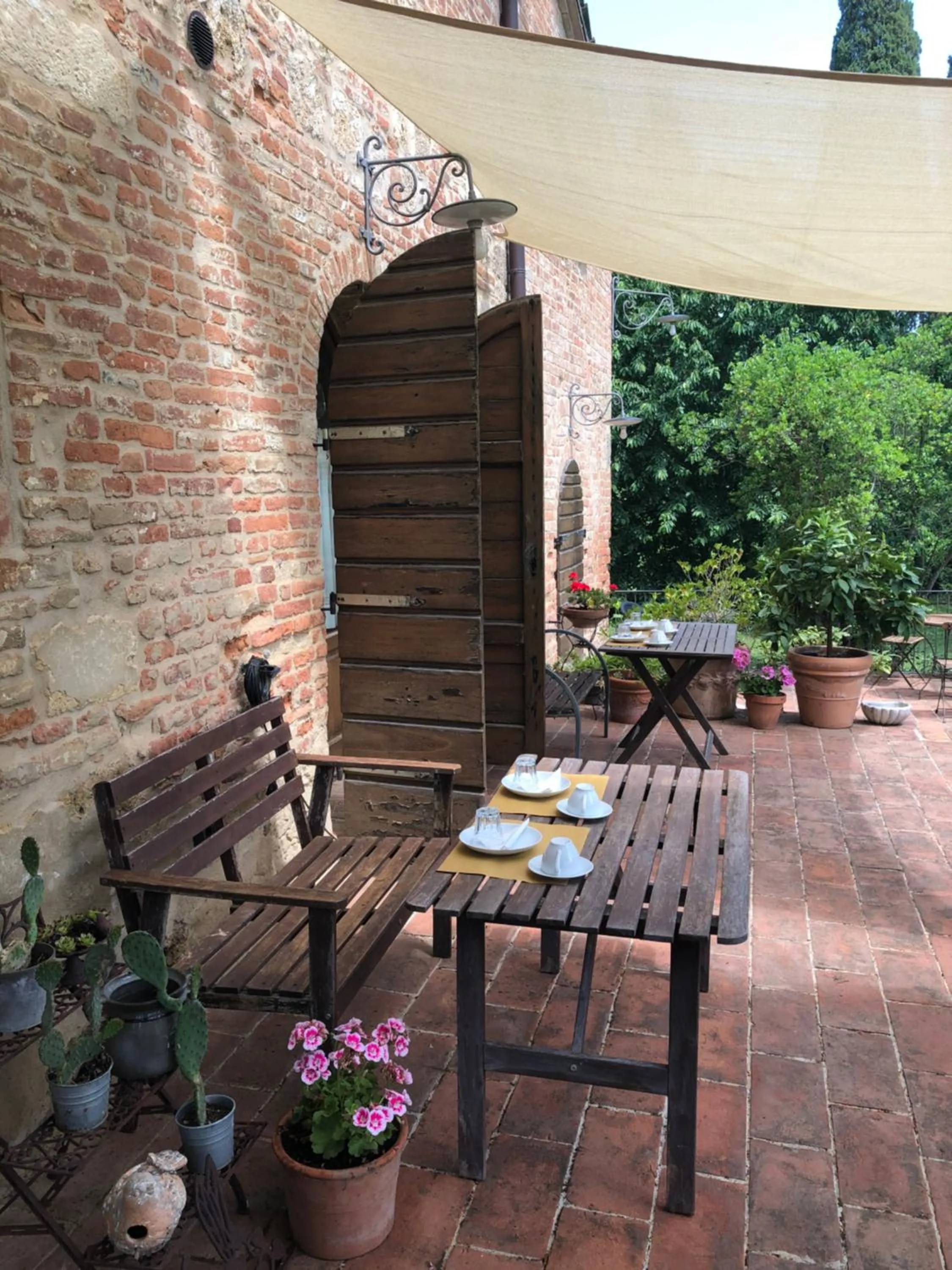 Patio in Al Giardino Degli Etruschi