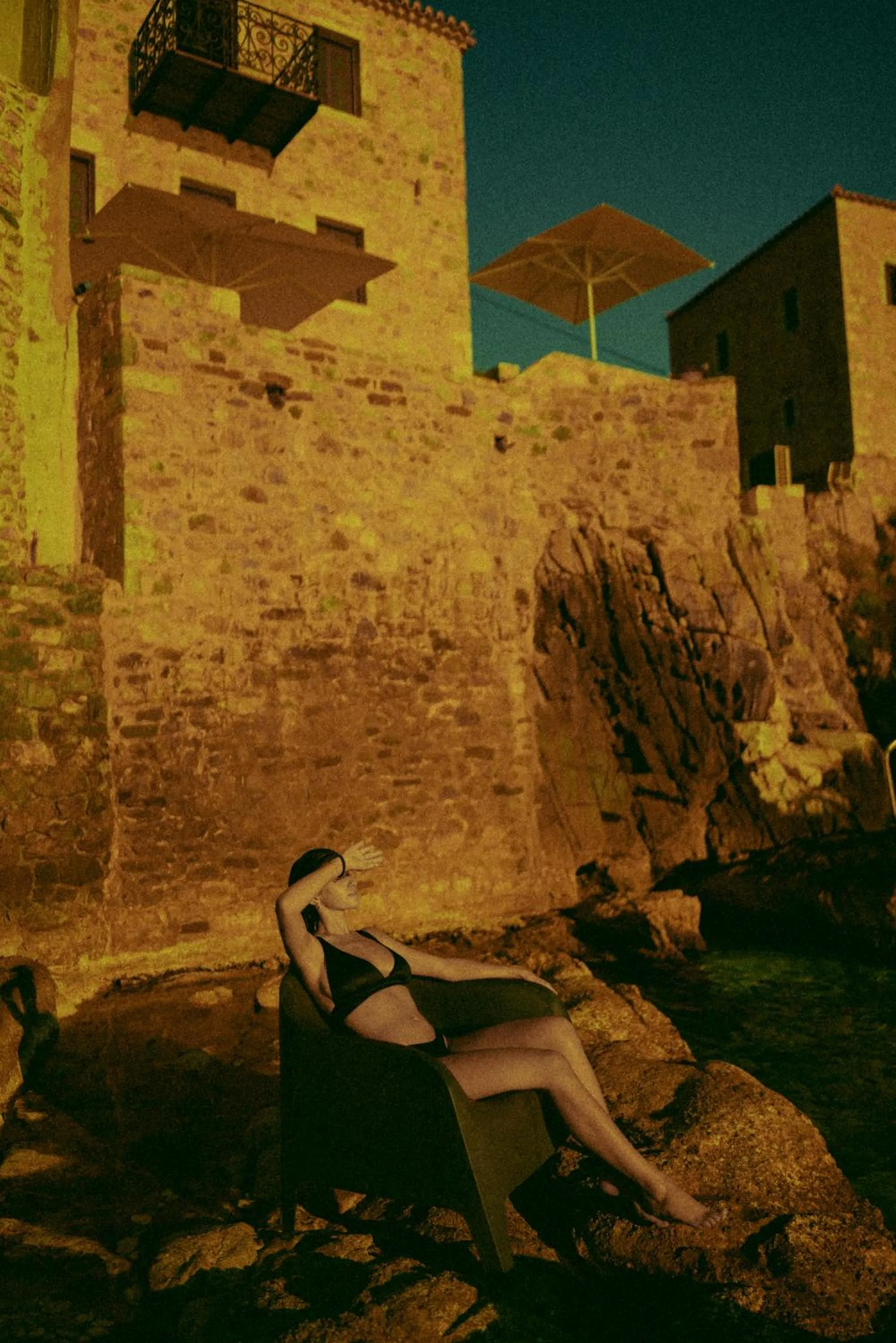 Property building in Limeni Villa