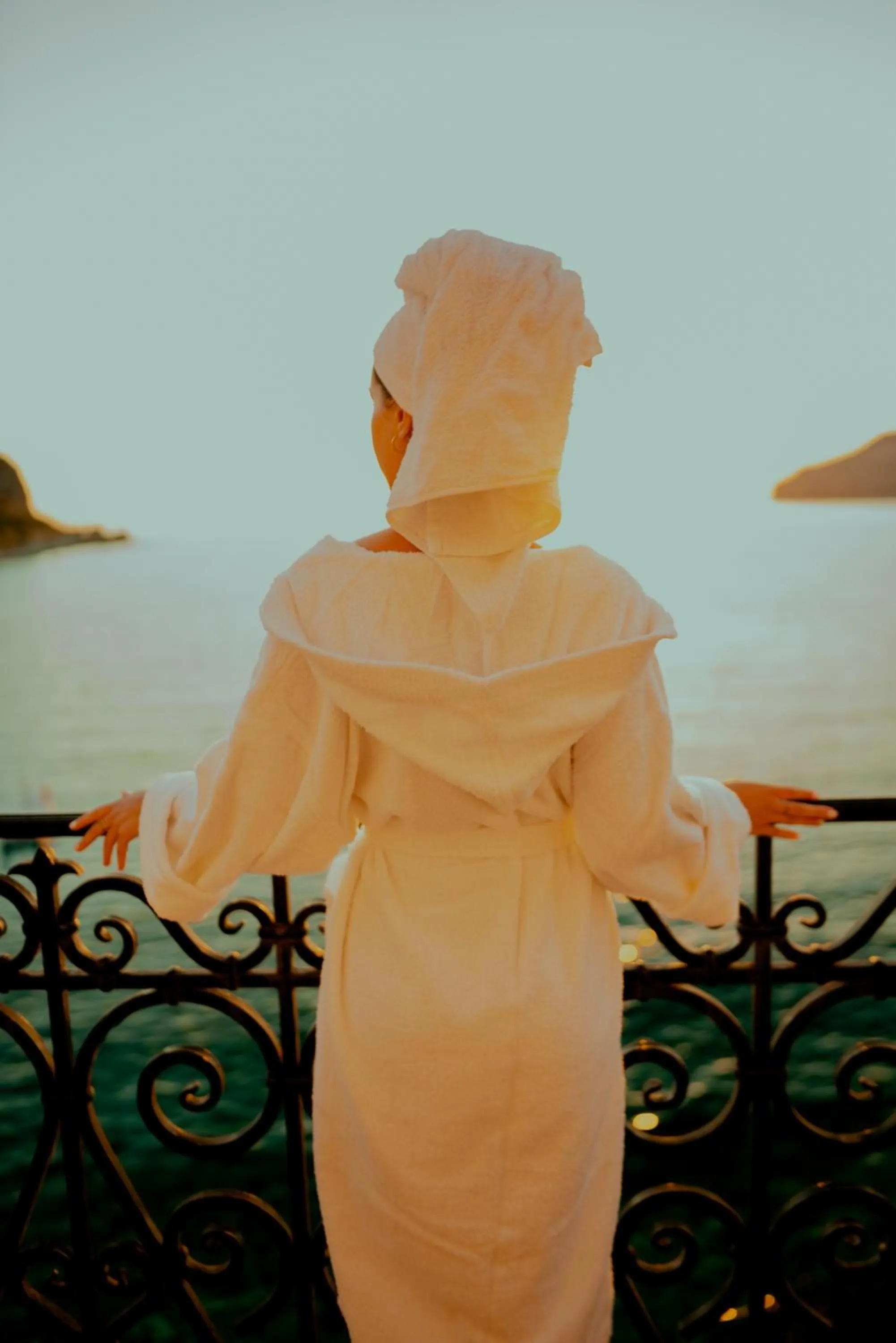 Balcony/Terrace in Limeni Villa