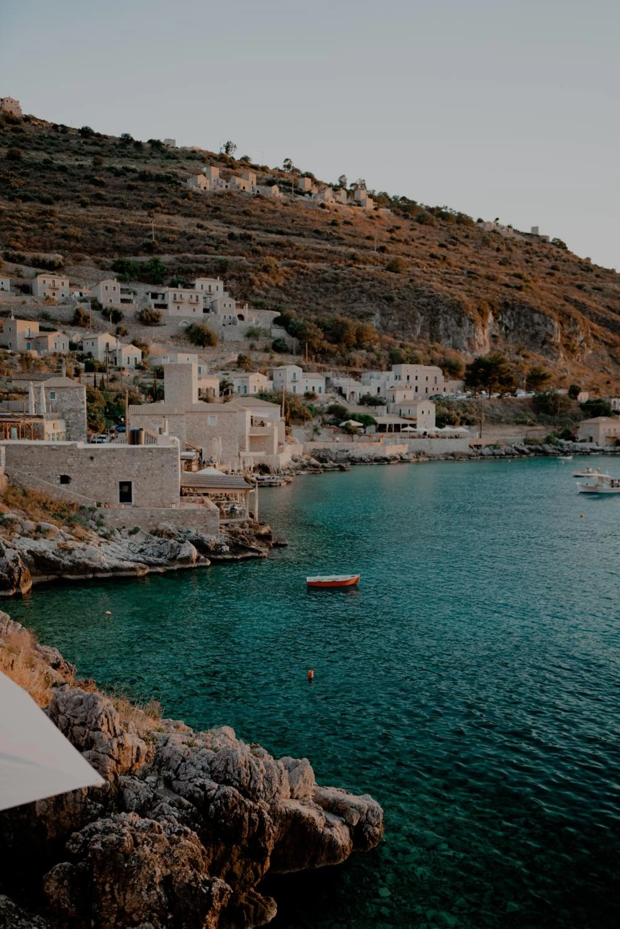Balcony/Terrace in Limeni Villa
