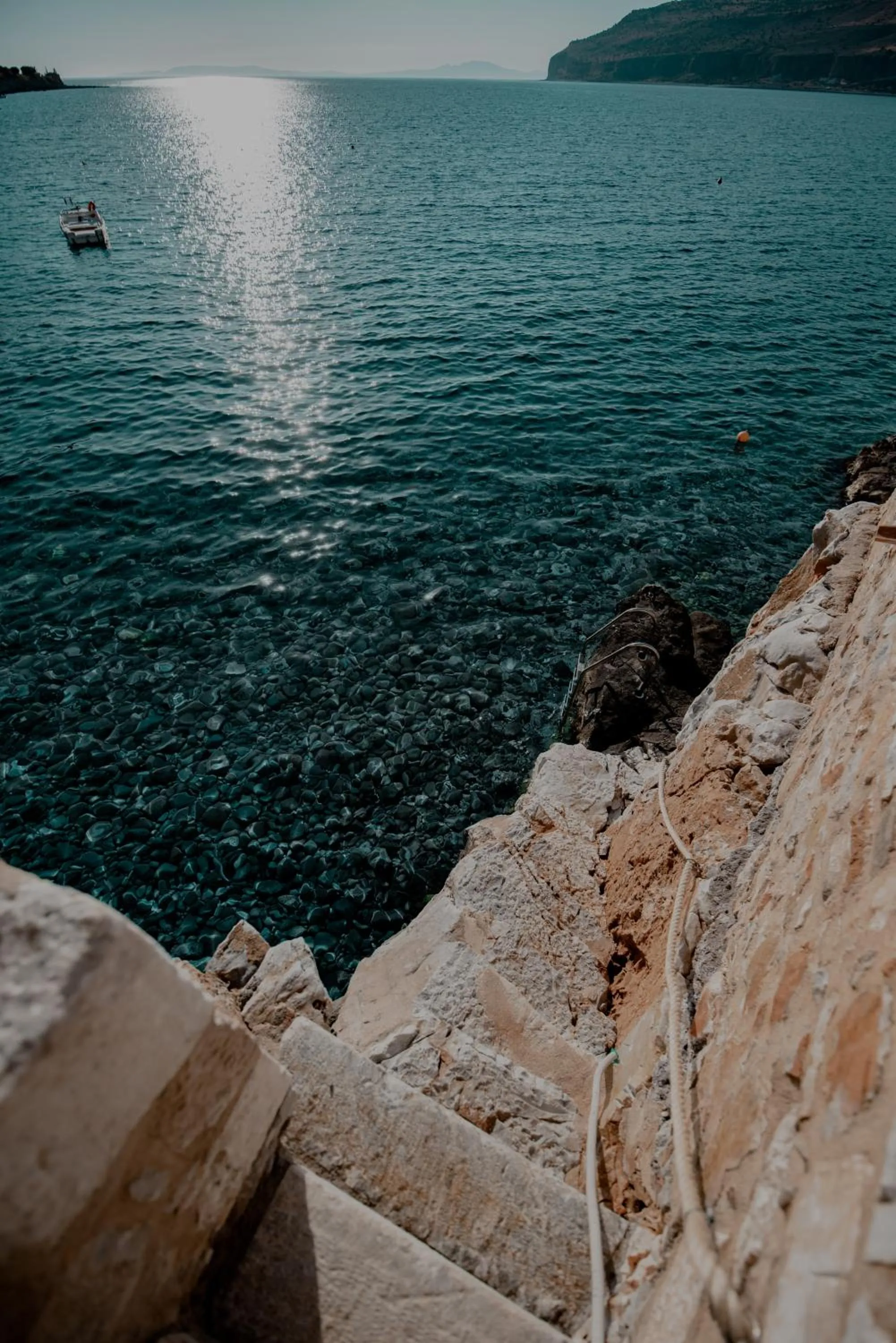 Natural landscape in Limeni Villa