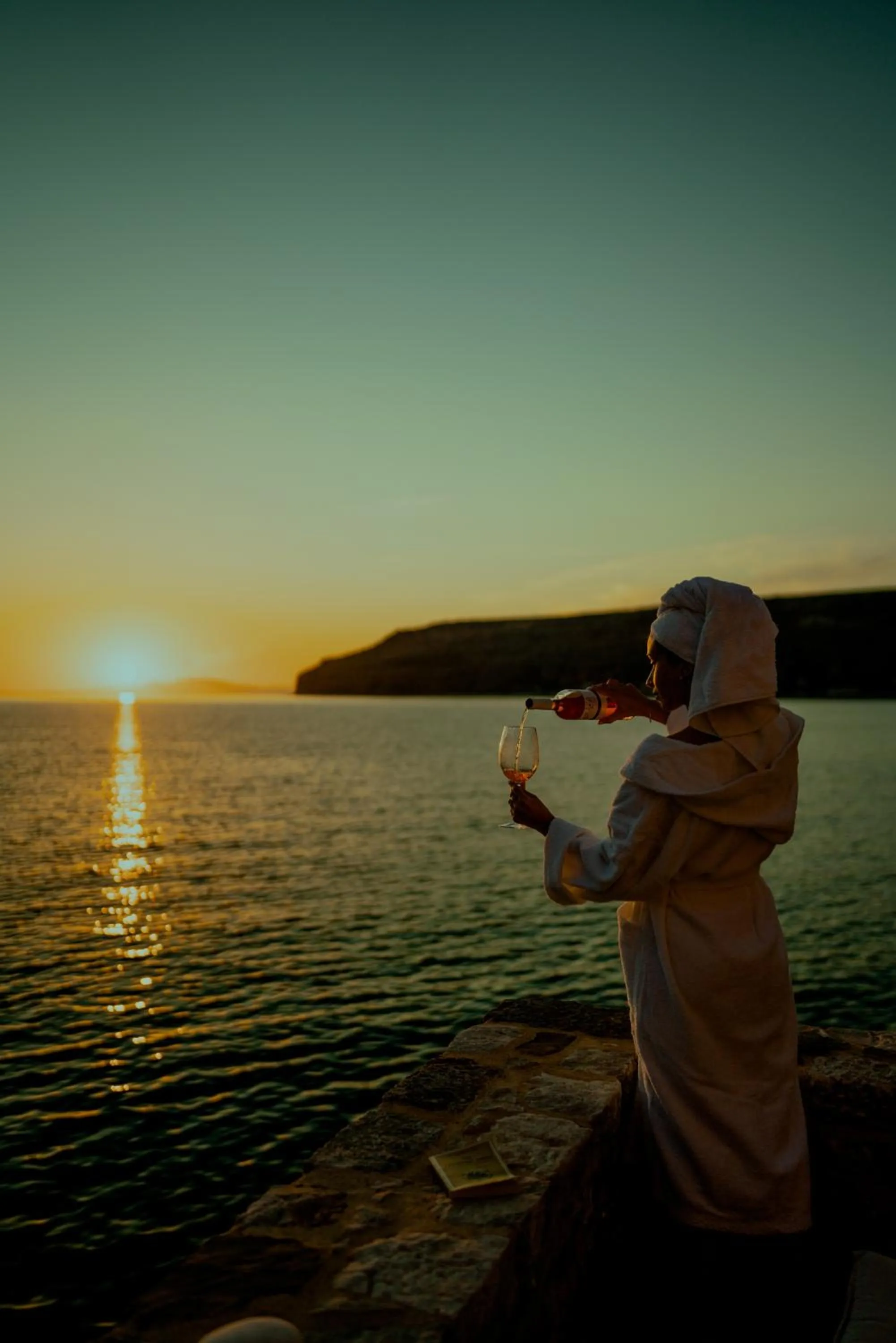 Balcony/Terrace in Limeni Villa