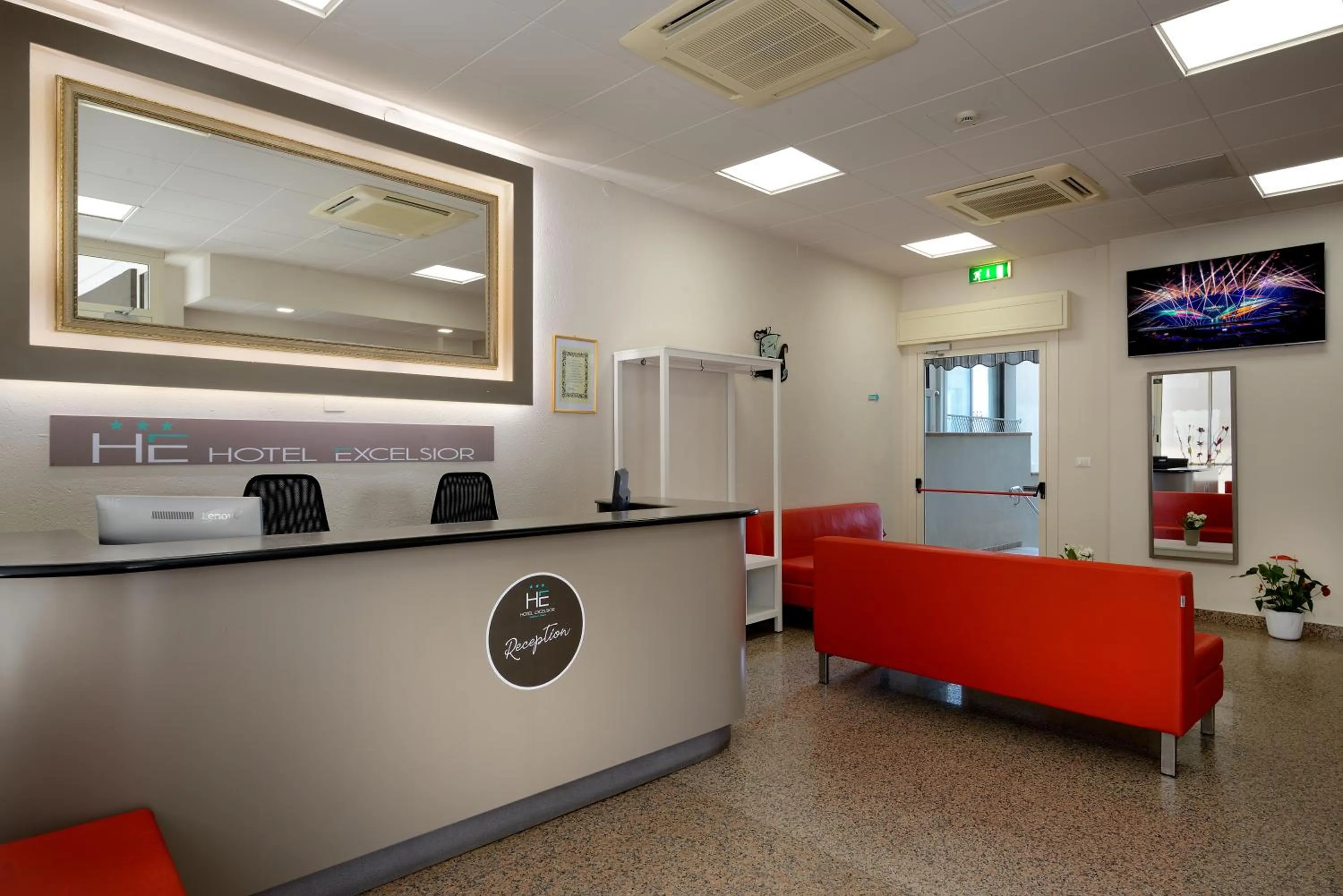 Lobby or reception in Hotel Excelsior