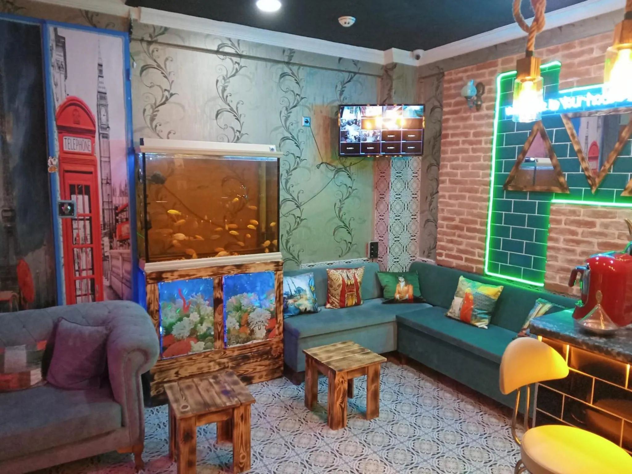 Seating Area in Marvel Suites