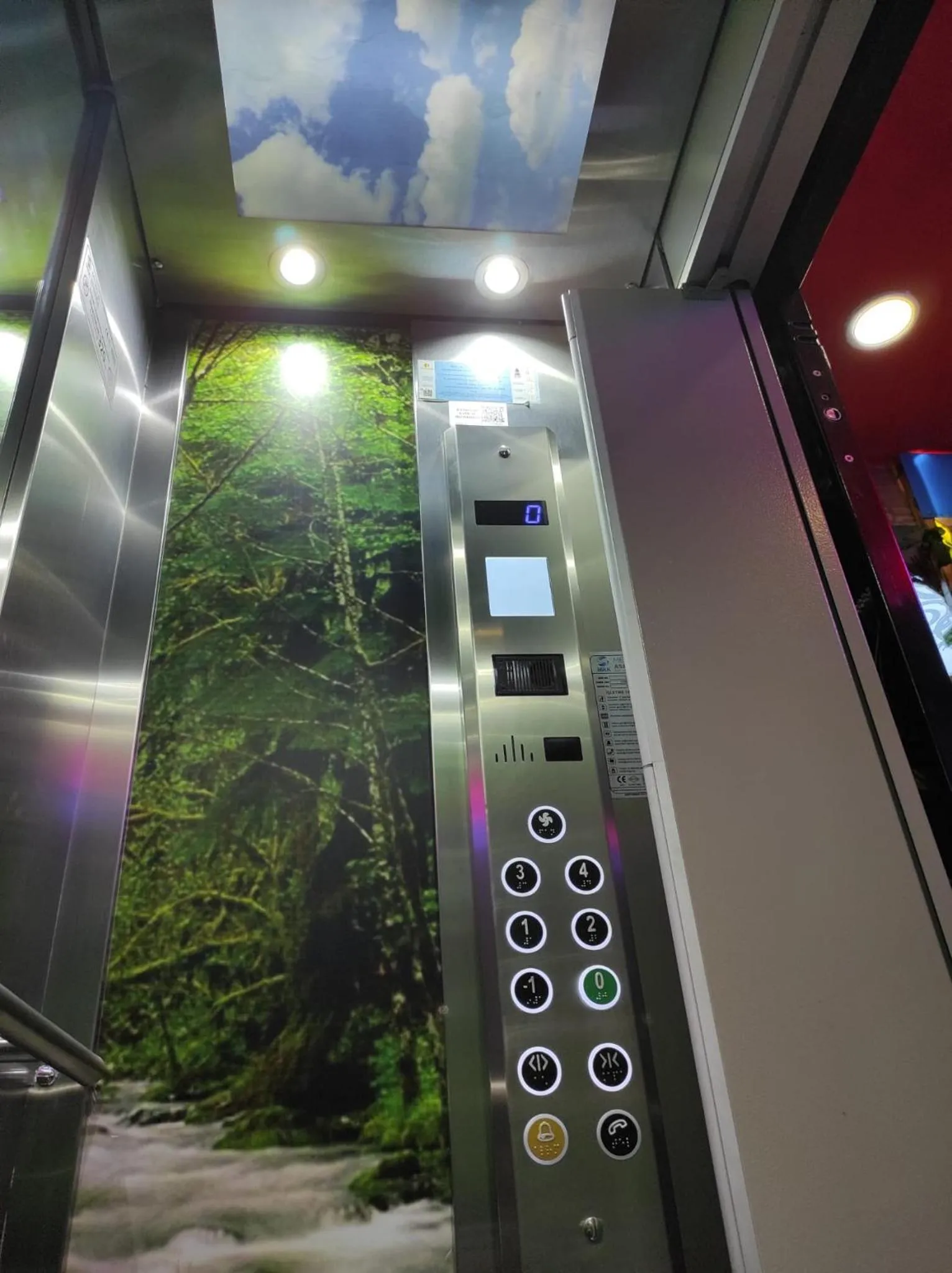 elevator in Marvel Suites