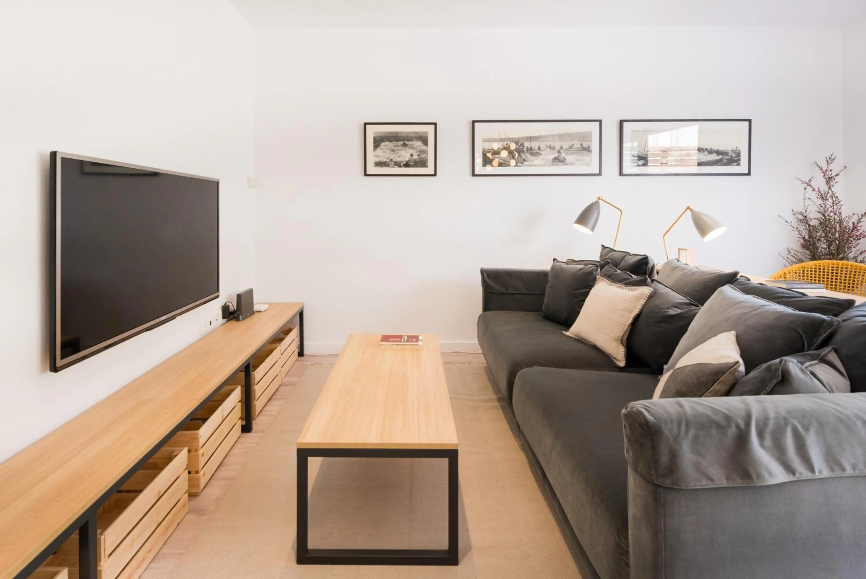 Living room in Petit Luxe Dúplex