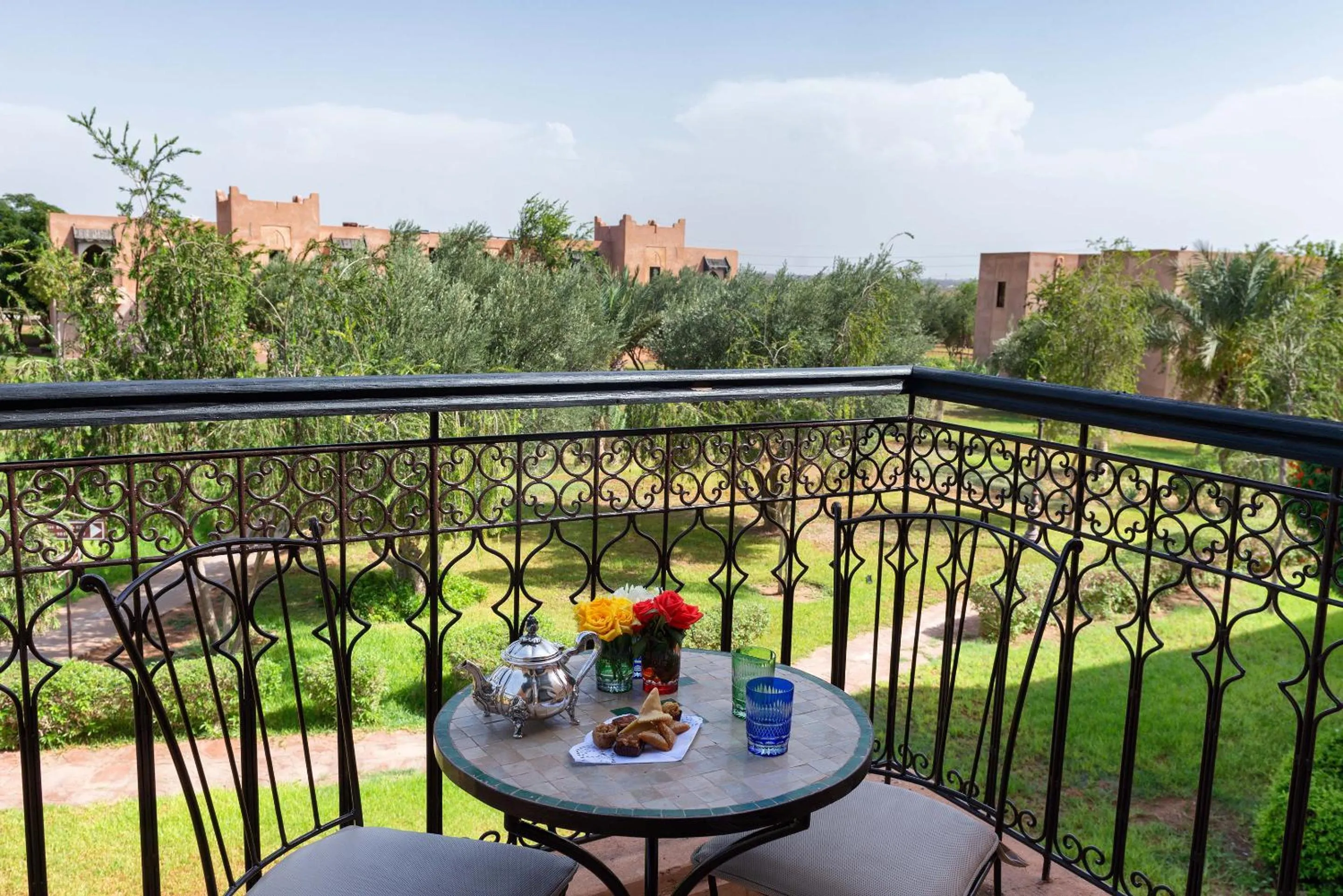 Balcony/Terrace in Marrakech Ryads Parc All inclusive