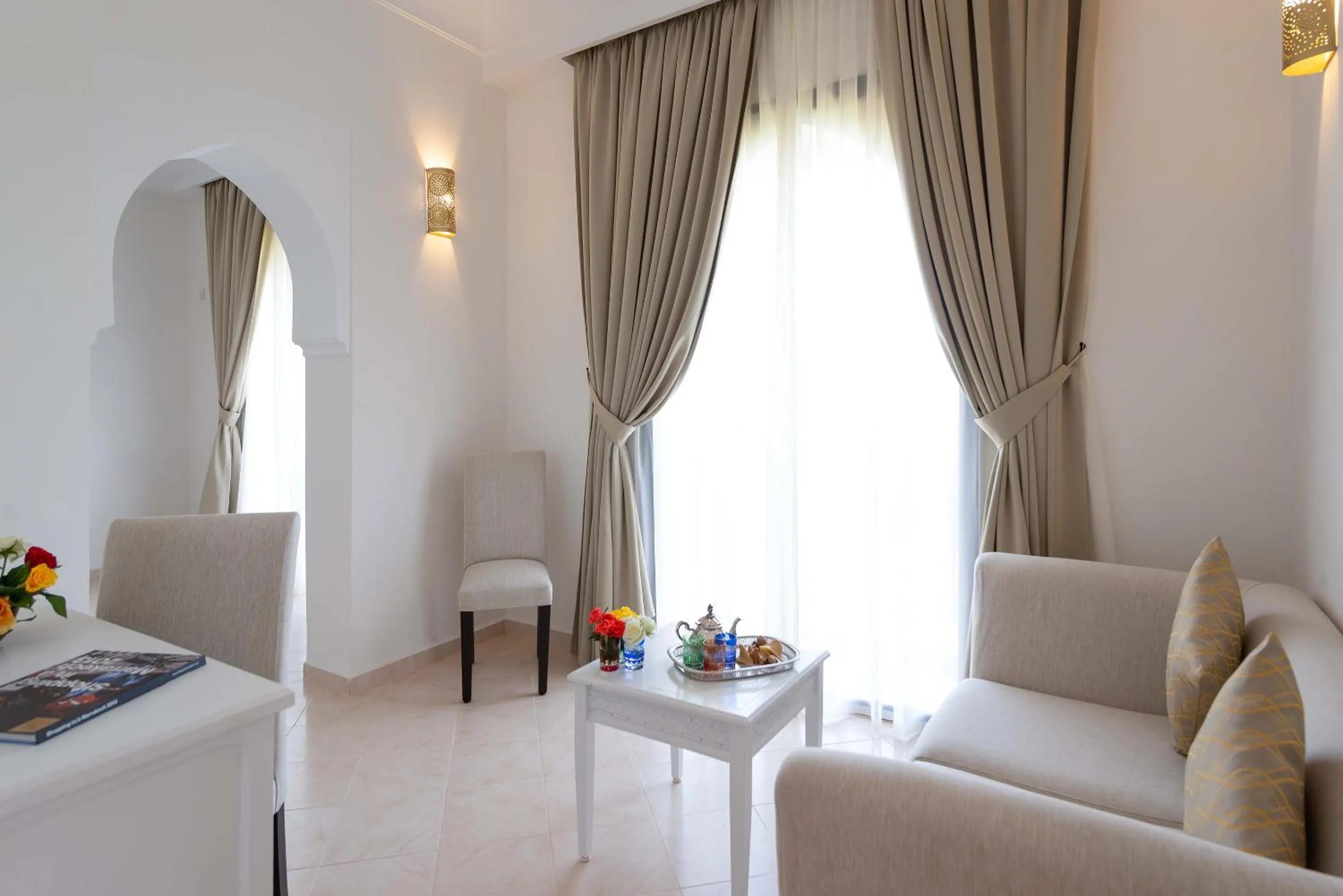 Living room in Marrakech Ryads Parc All inclusive