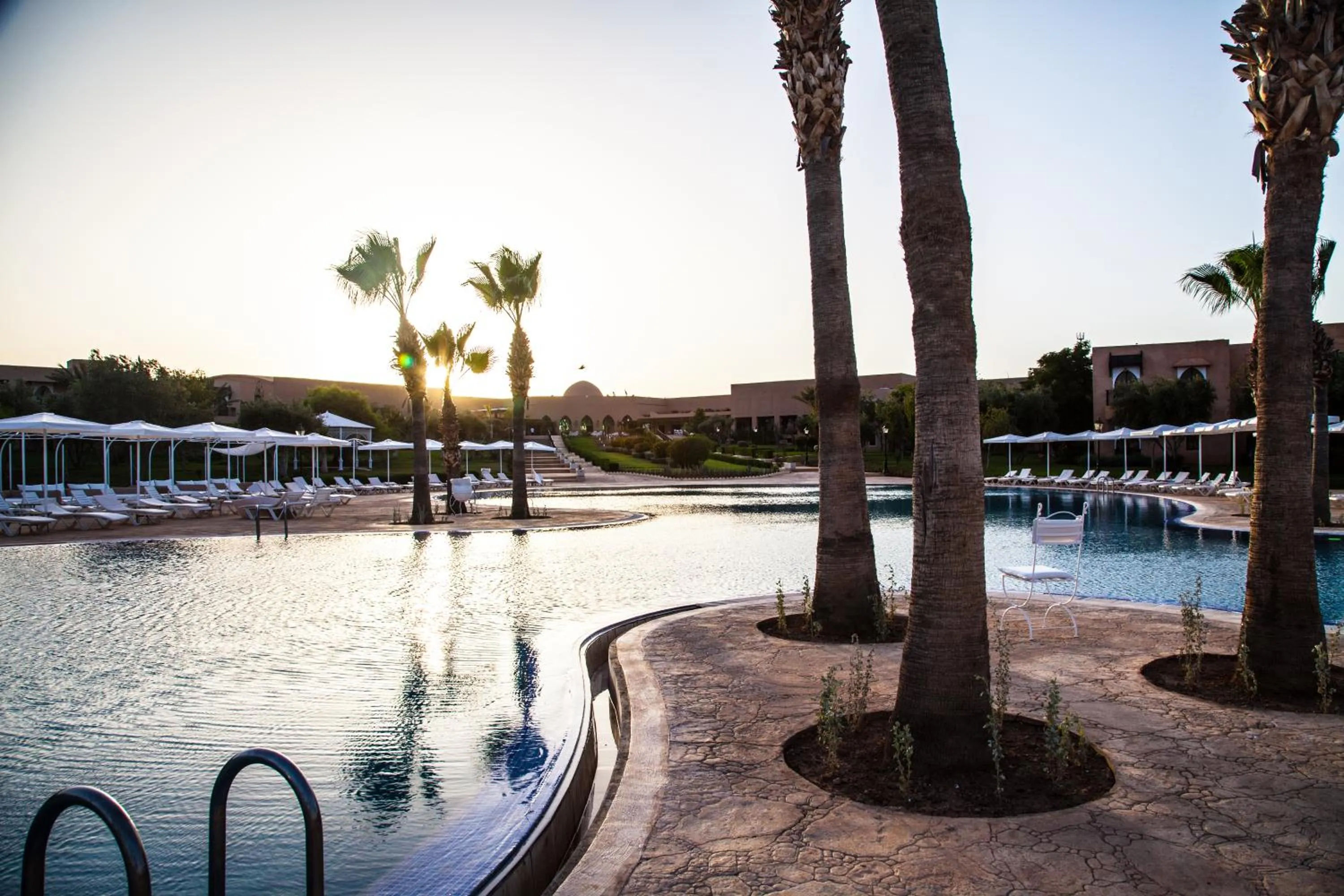 Sunset in Marrakech Ryads Parc All inclusive