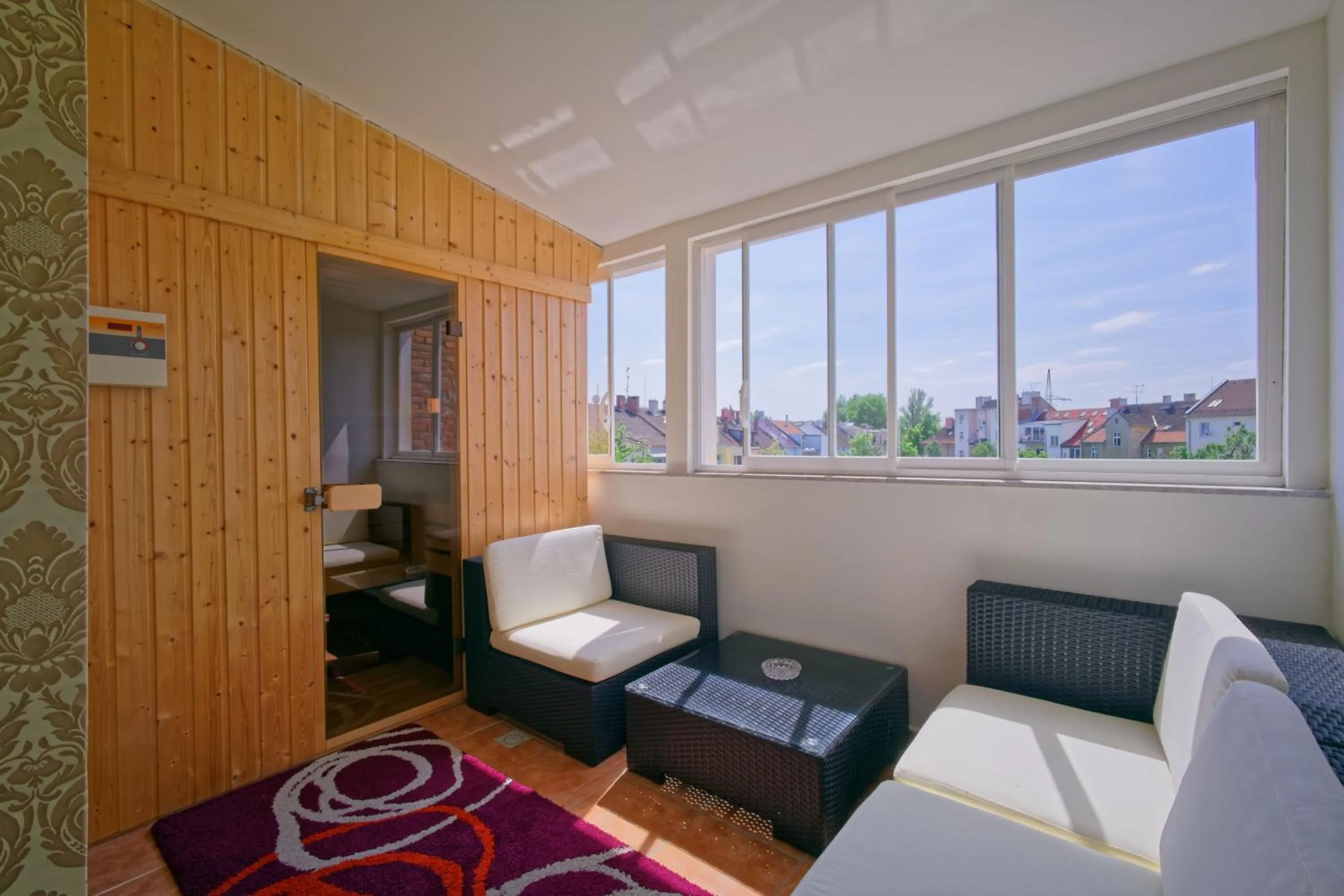 Balcony/Terrace in Penzion Janka