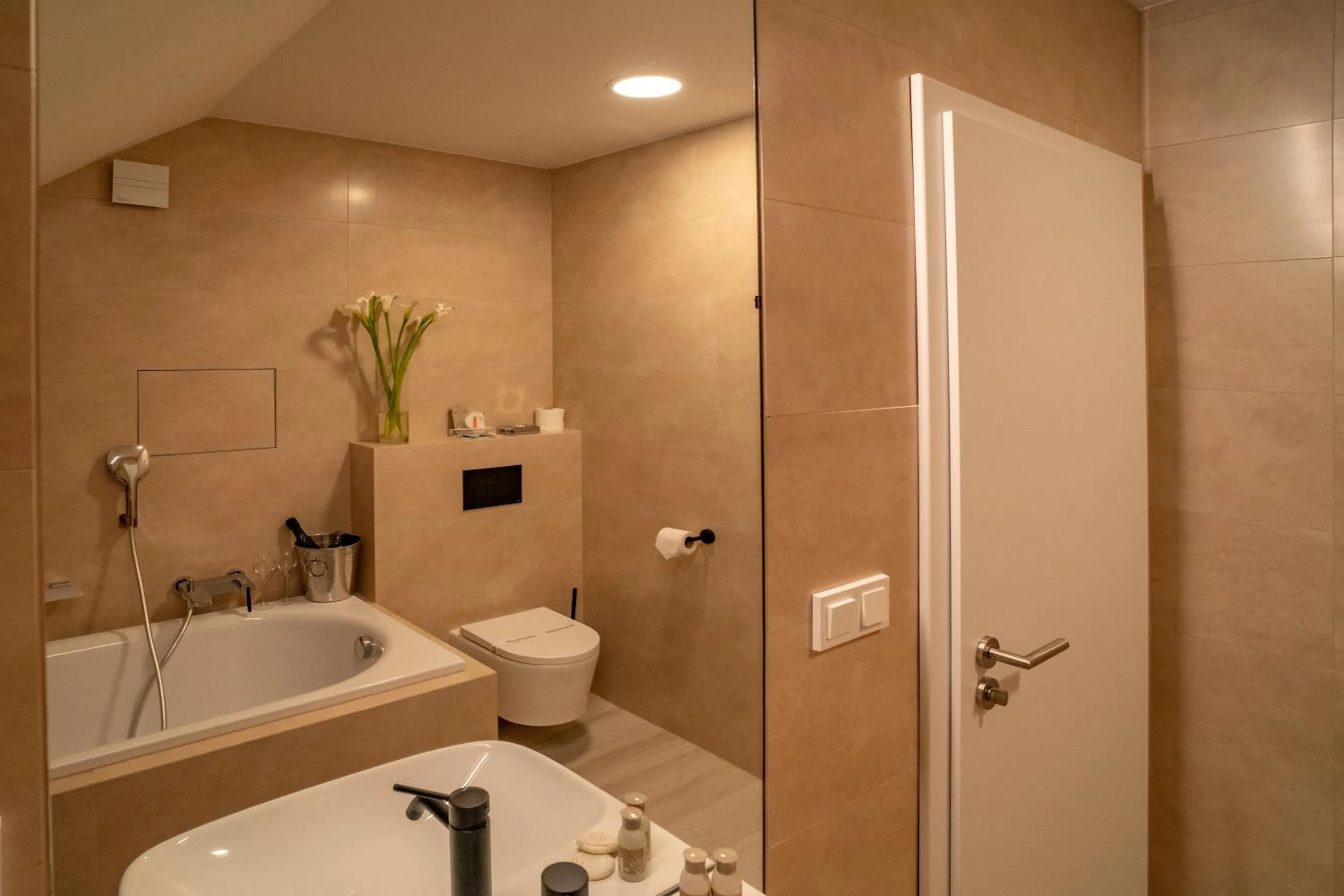 Toilet in Hotel U Kaplicky