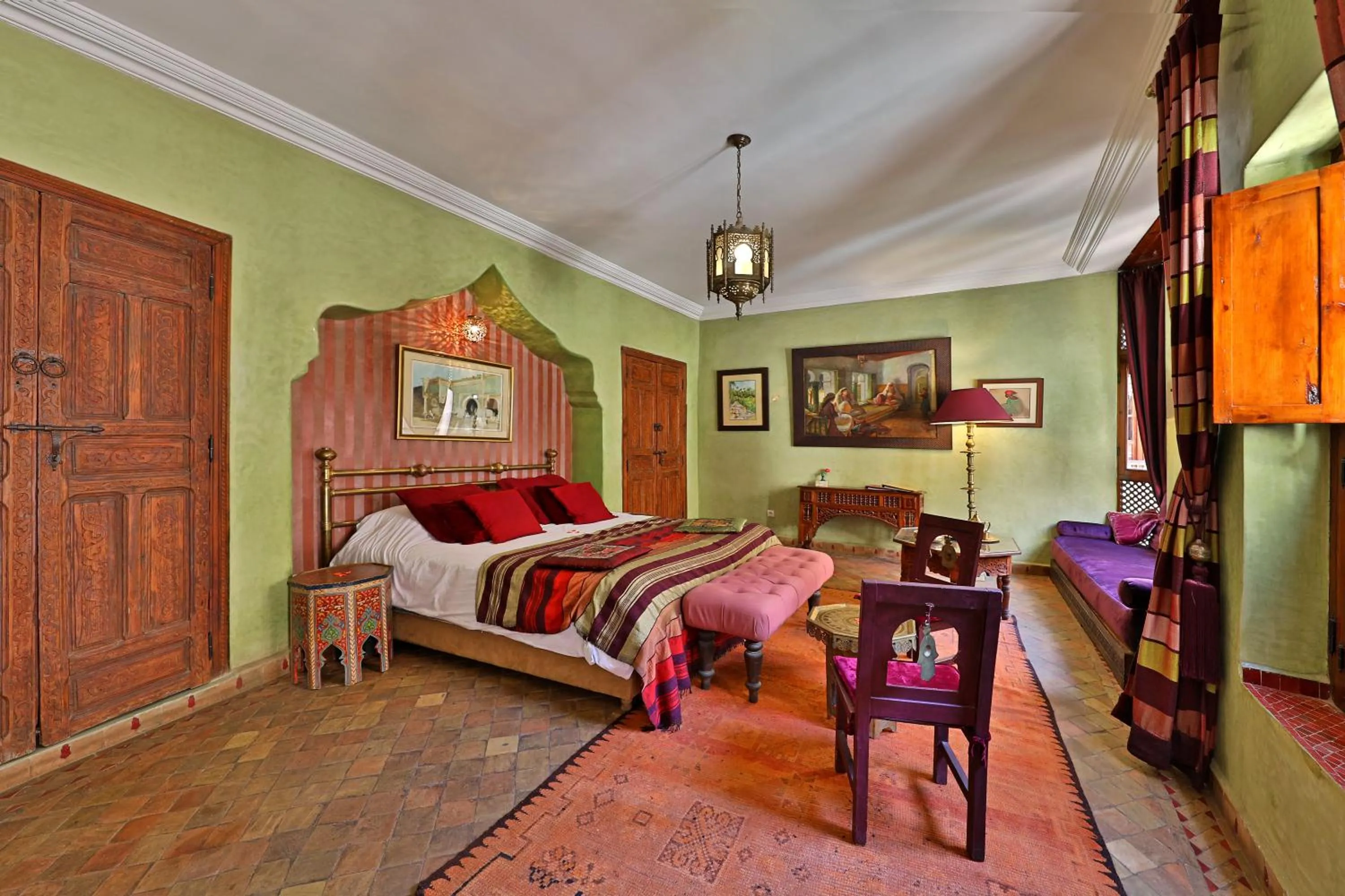 Bedroom, Bed in Riad Zayane
