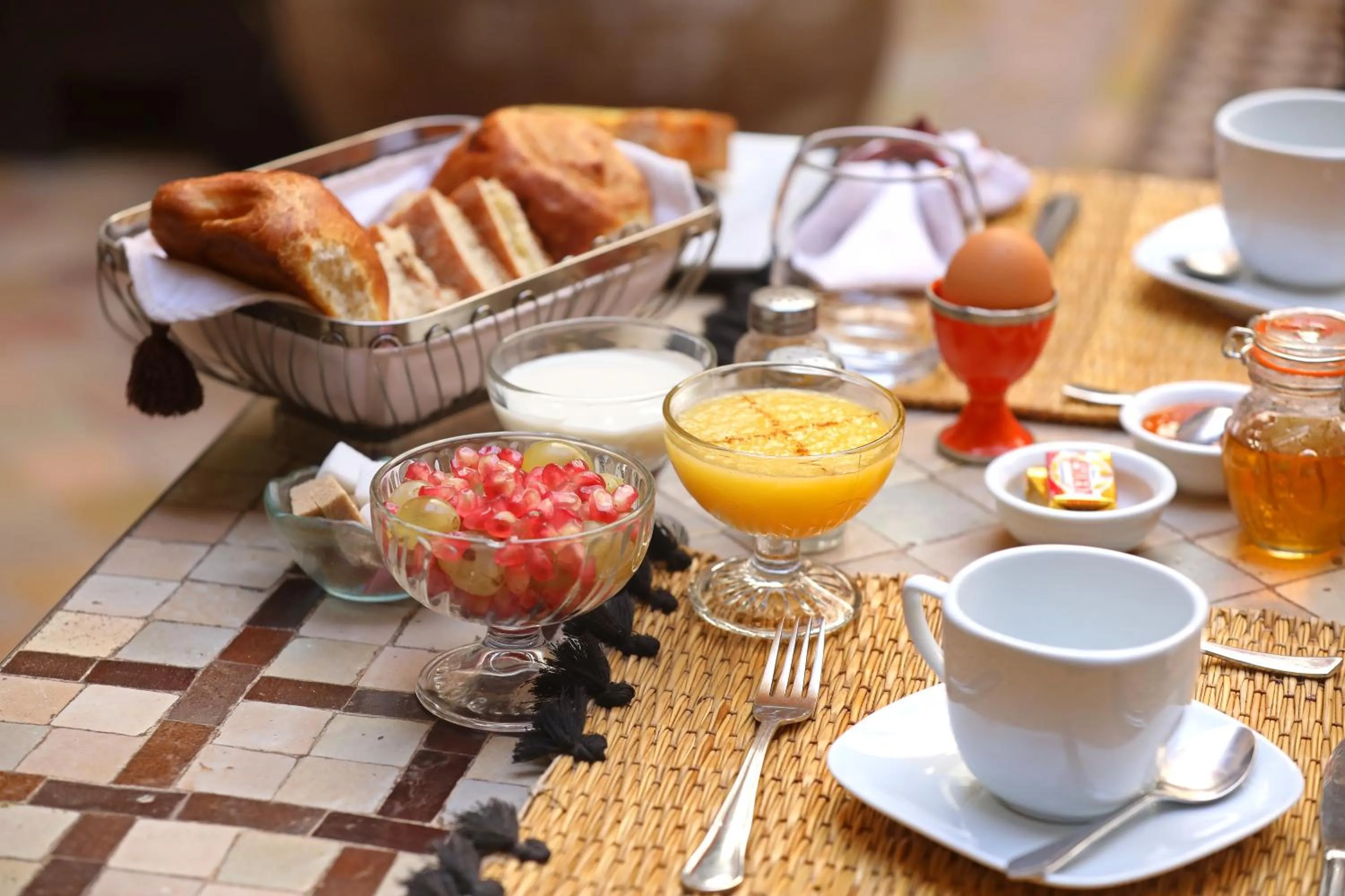 Breakfast in Riad Zayane