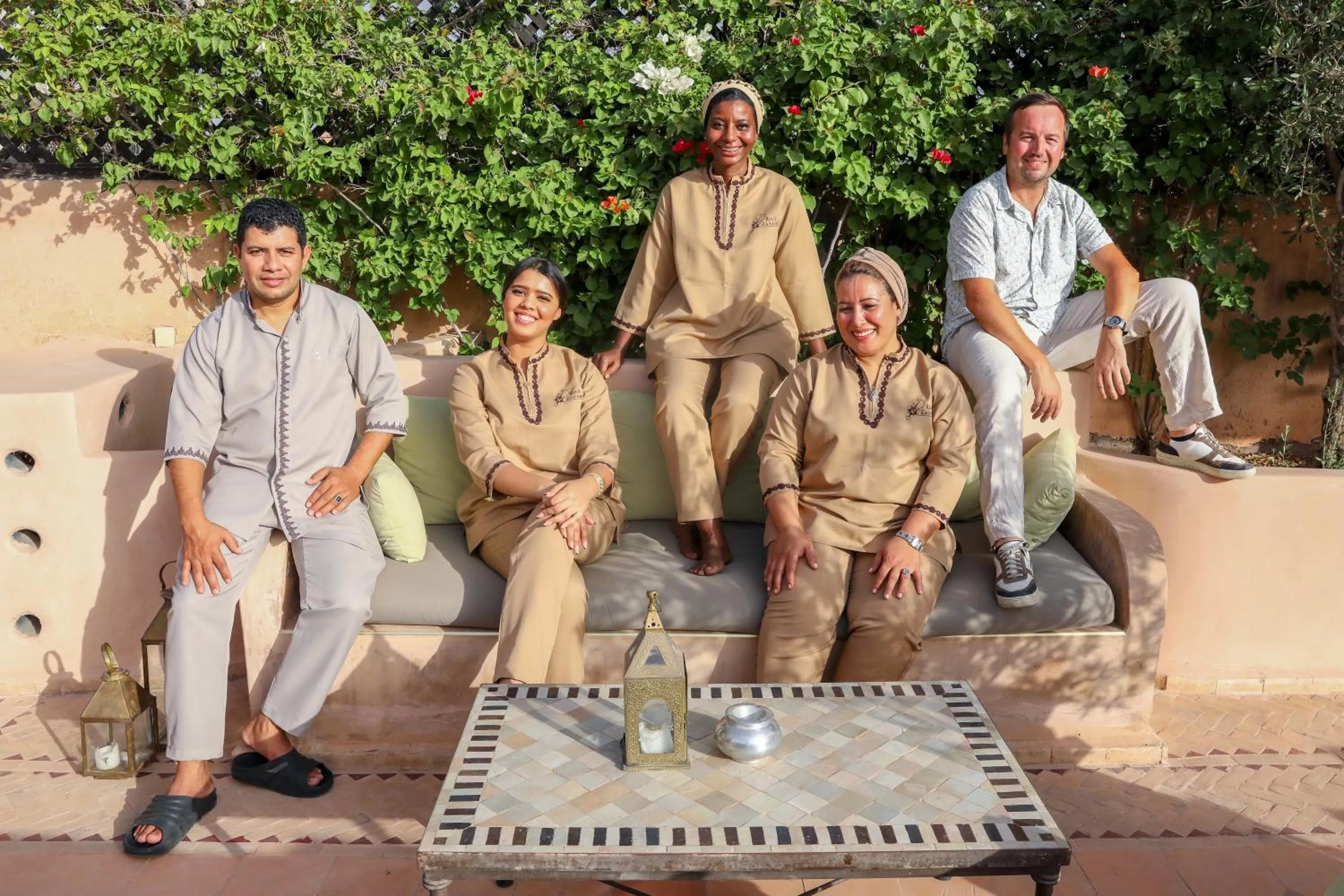 Staff in Riad Zayane