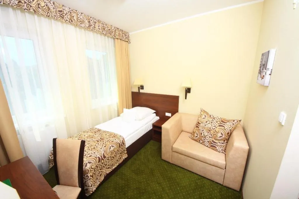 Bed in Hotel Zielony