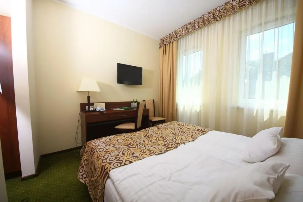 Bed in Hotel Zielony